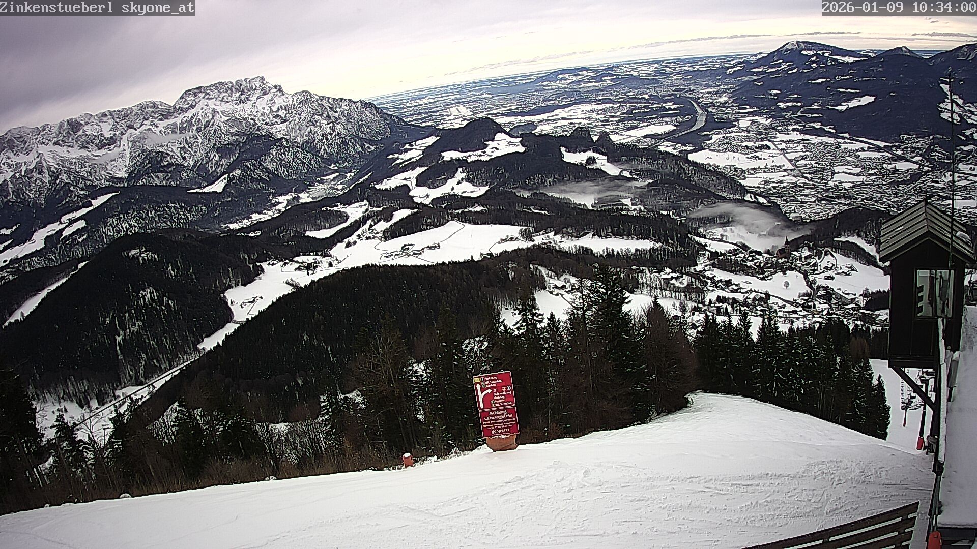 Archived image Webcam Zinkenstüberl near Bad Dürrnberg