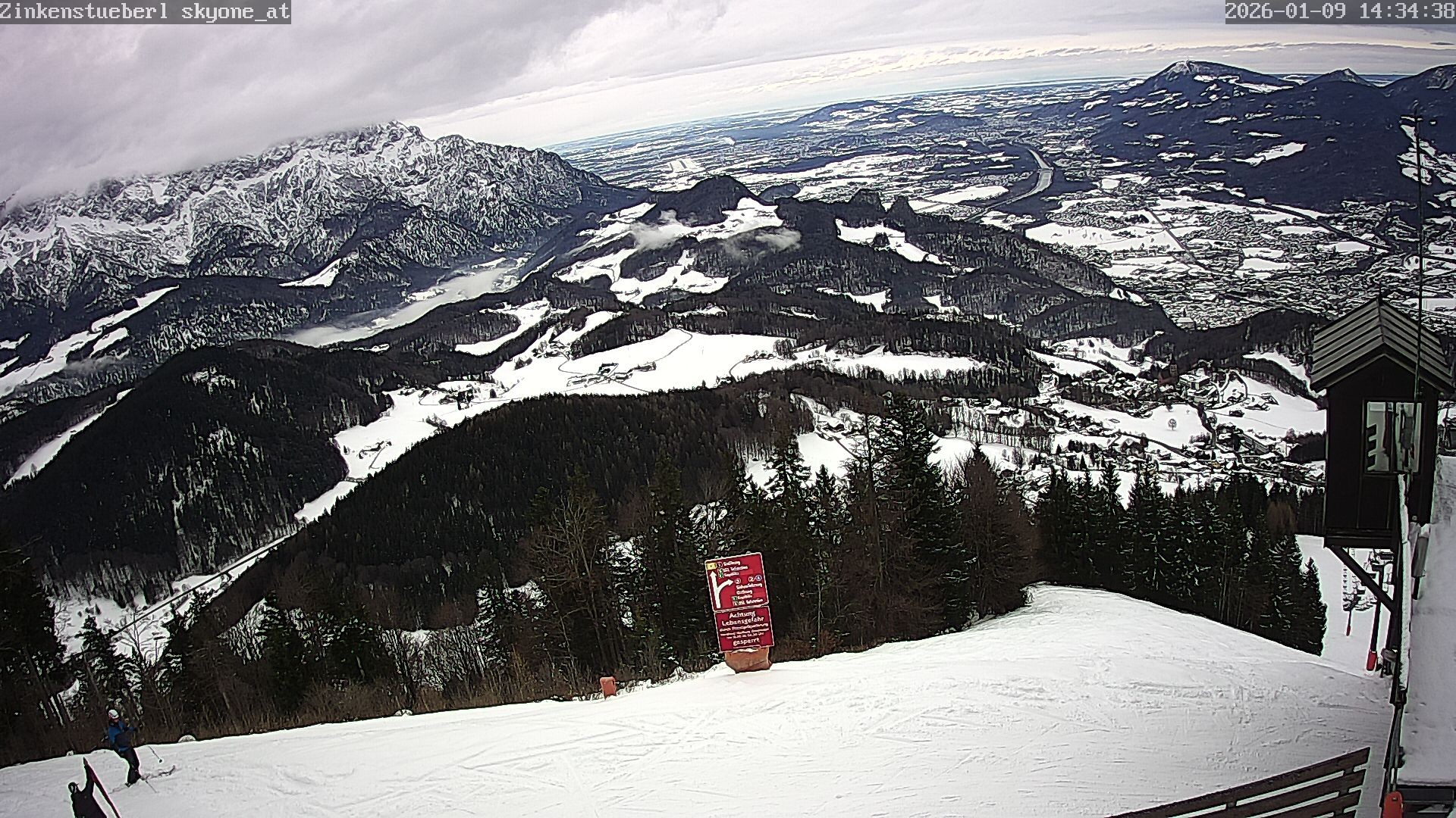 Archiv Foto Webcam Zinkenstüberl Bad Dürrnberg