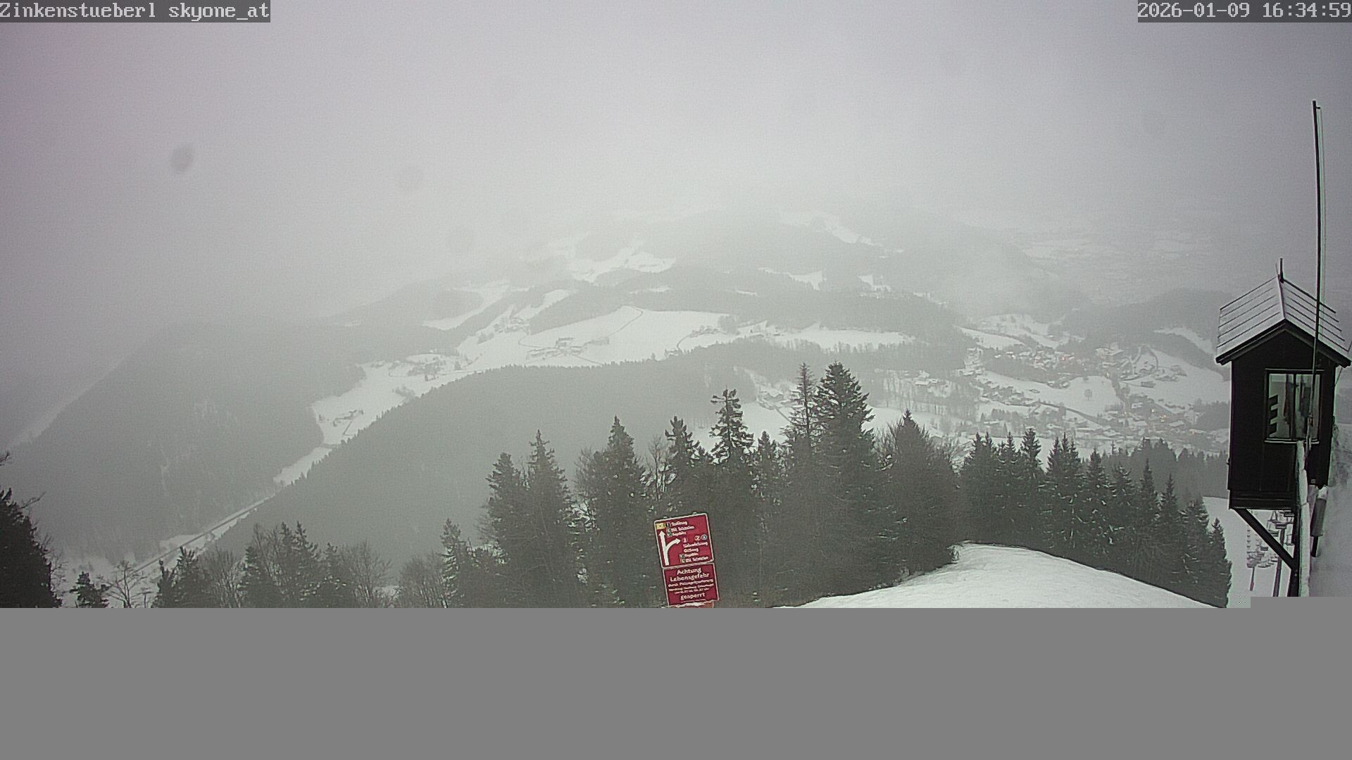 Archiv Foto Webcam Zinkenstüberl Bad Dürrnberg