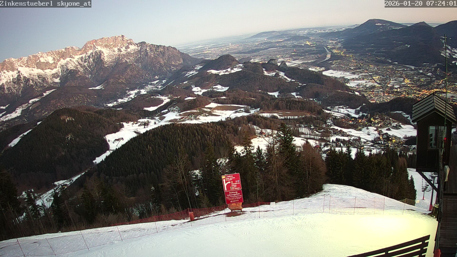 Archived image Webcam Zinkenstüberl near Bad Dürrnberg