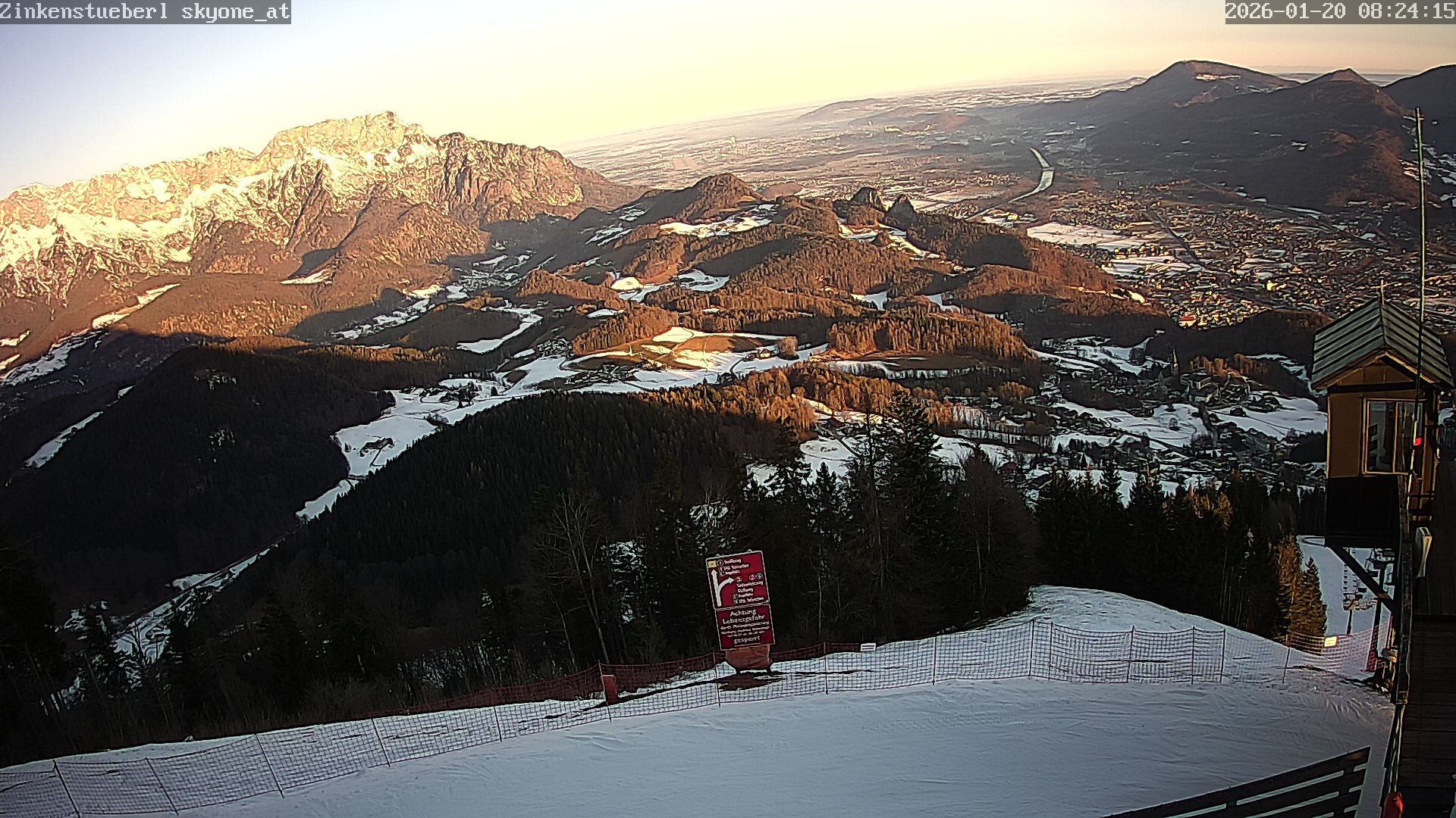 Archived image Webcam Zinkenstüberl near Bad Dürrnberg