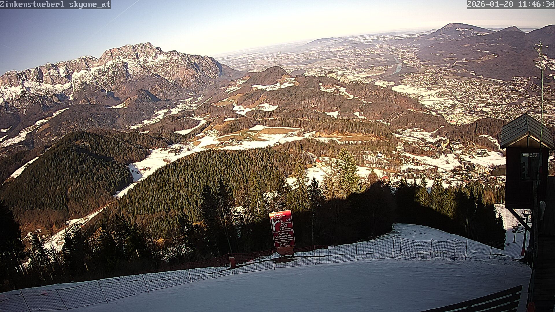Archived image Webcam Zinkenstüberl near Bad Dürrnberg
