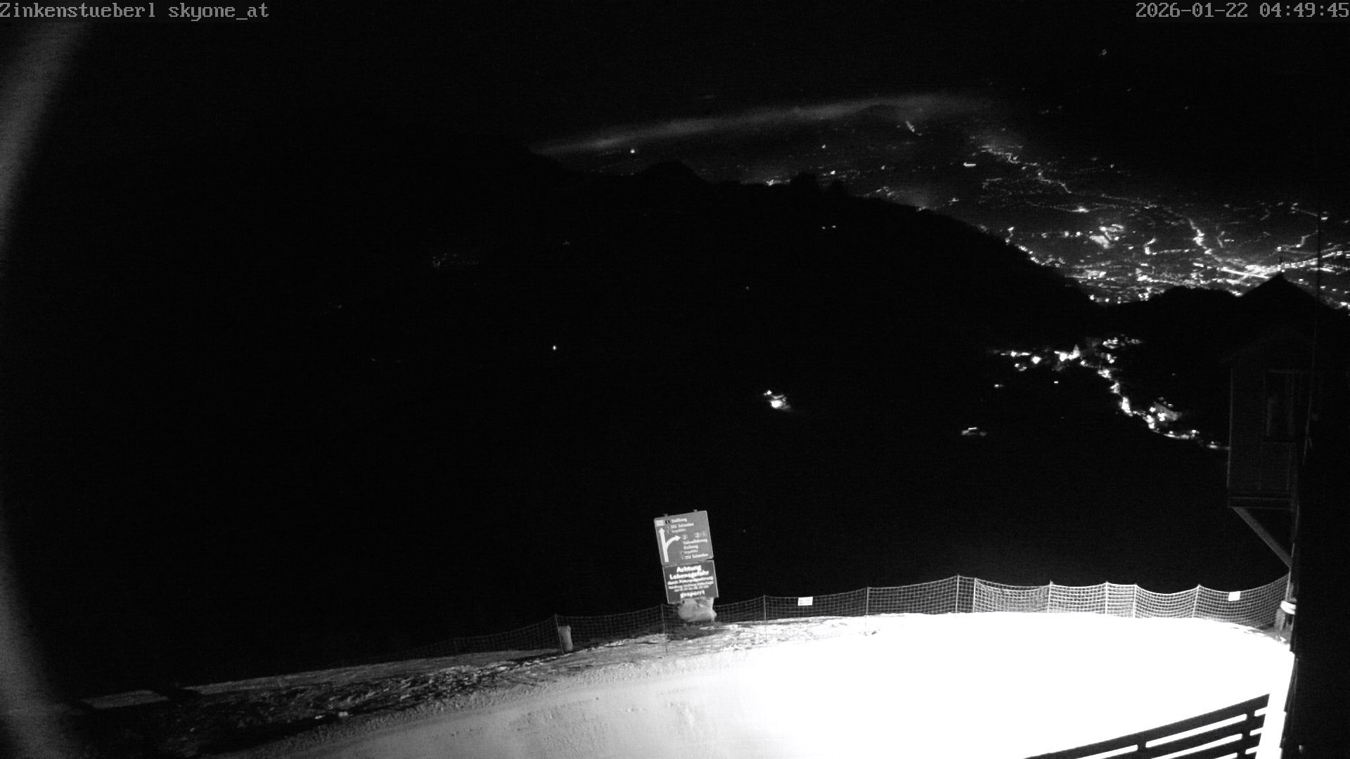 Archiv Foto Webcam Zinkenstüberl Bad Dürrnberg