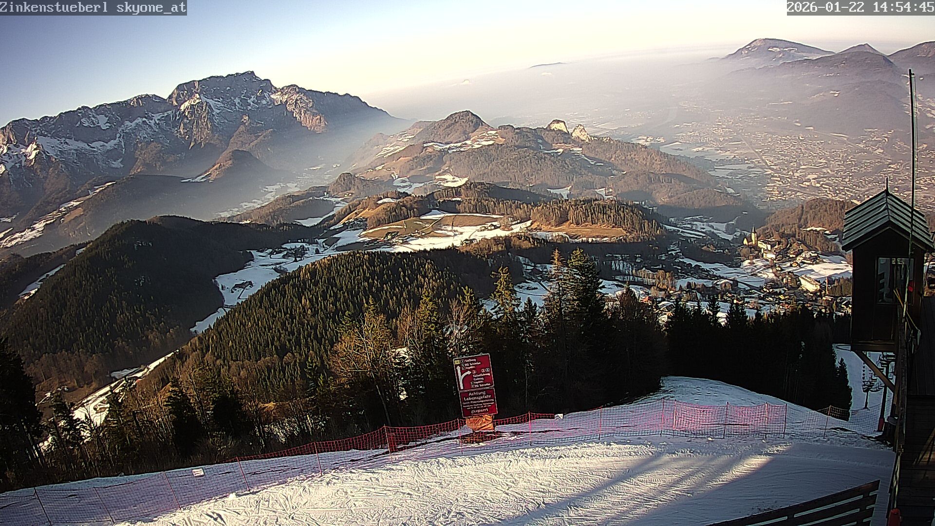 Archiv Foto Webcam Zinkenstüberl Bad Dürrnberg