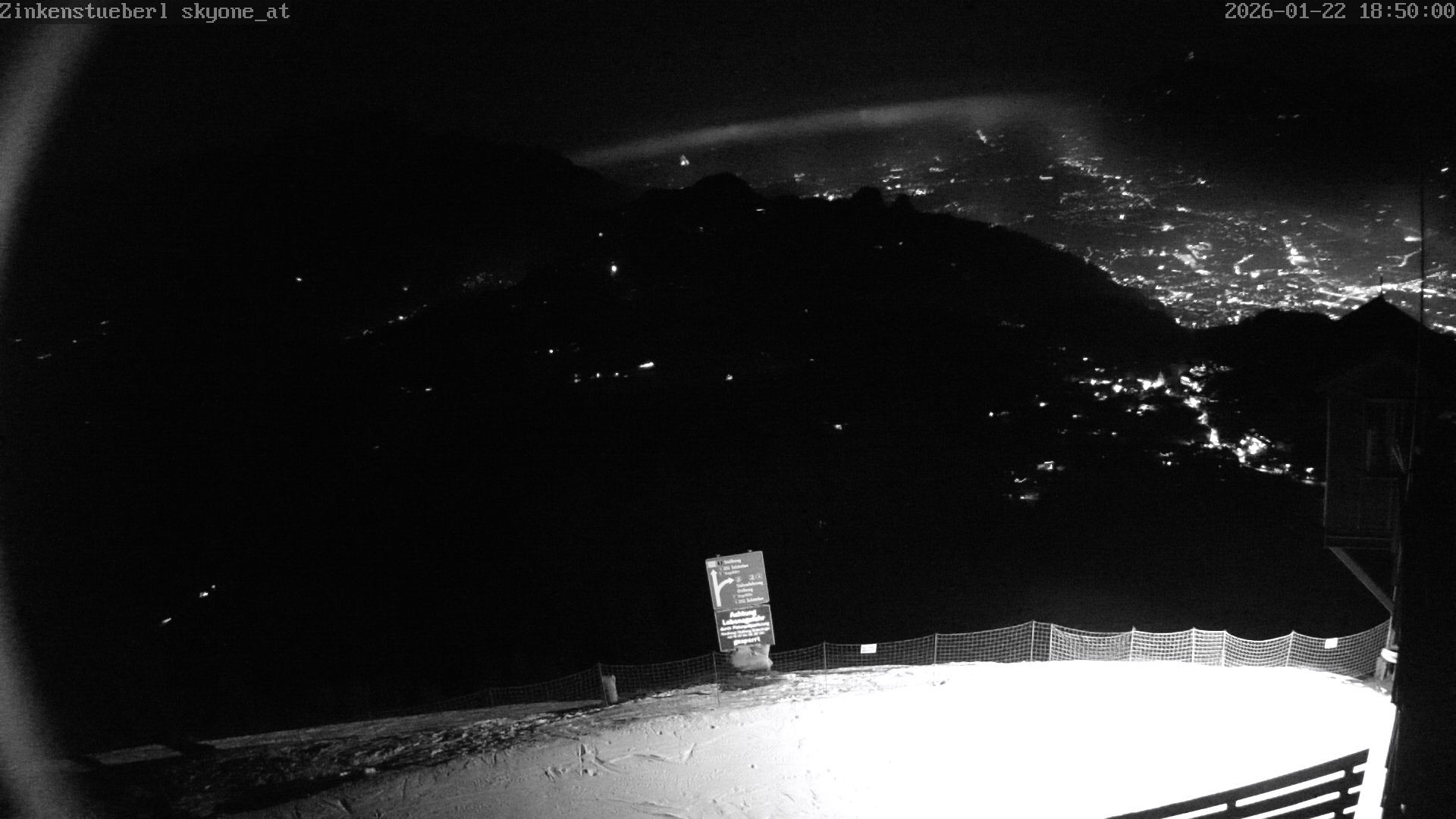 Archiv Foto Webcam Zinkenstüberl Bad Dürrnberg