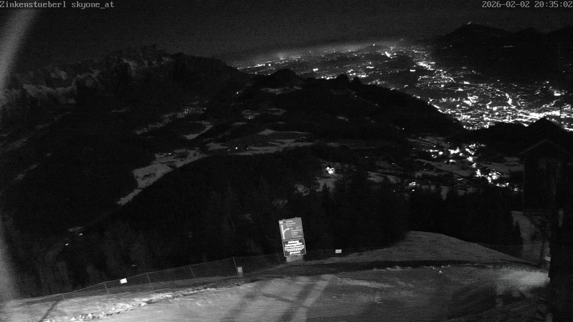 Archiv Foto Webcam Zinkenstüberl Bad Dürrnberg