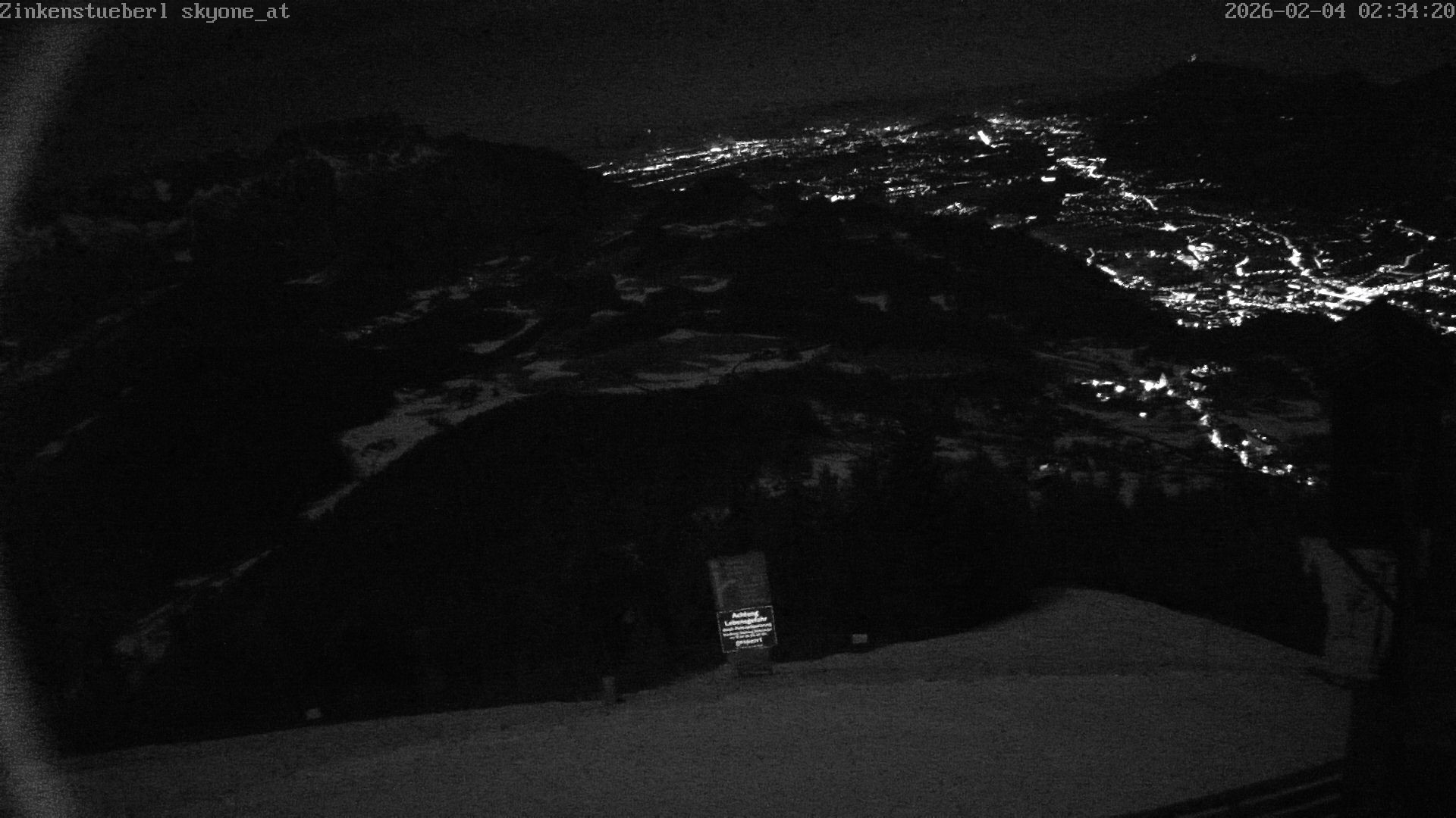 Archiv Foto Webcam Zinkenstüberl Bad Dürrnberg