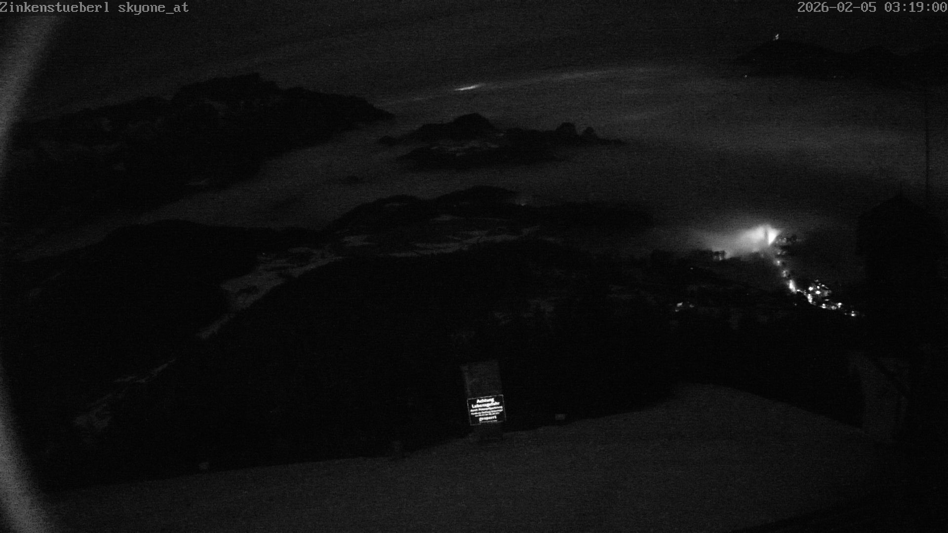 Archiv Foto Webcam Zinkenstüberl Bad Dürrnberg