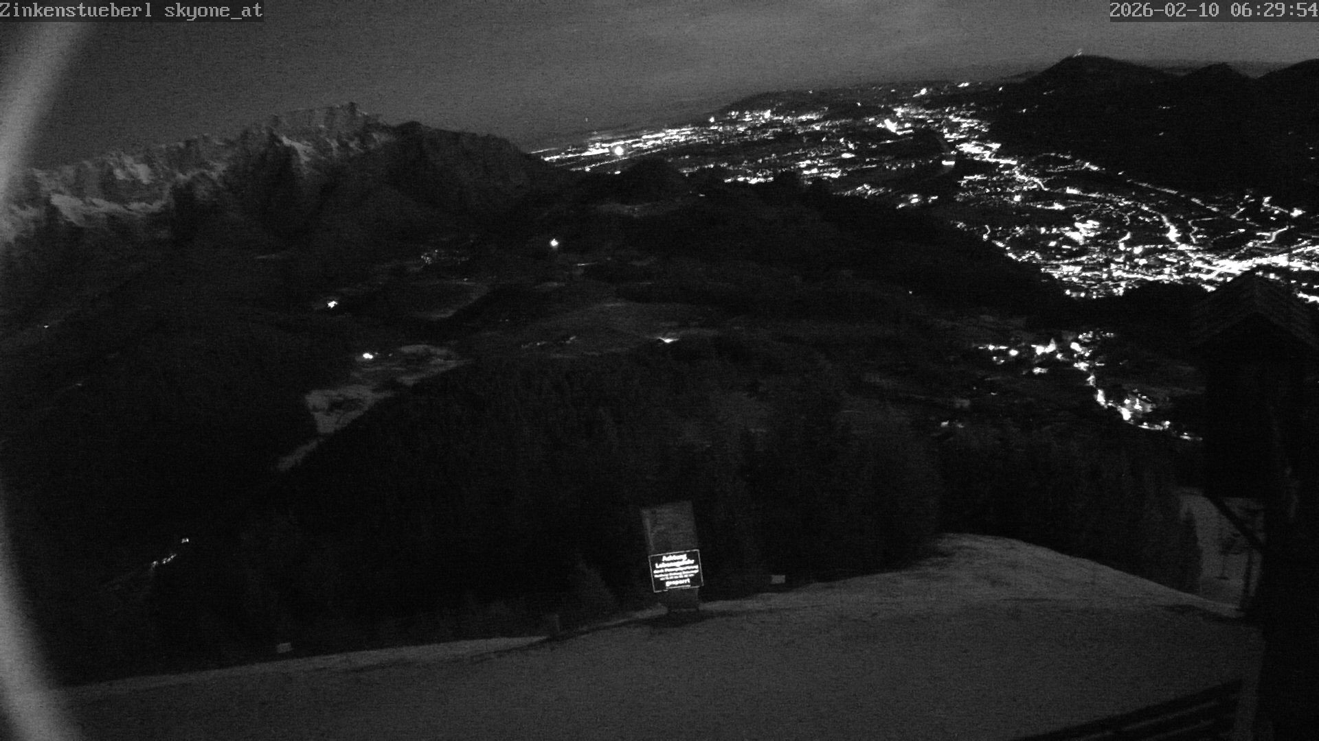 Archiv Foto Webcam Zinkenstüberl Bad Dürrnberg