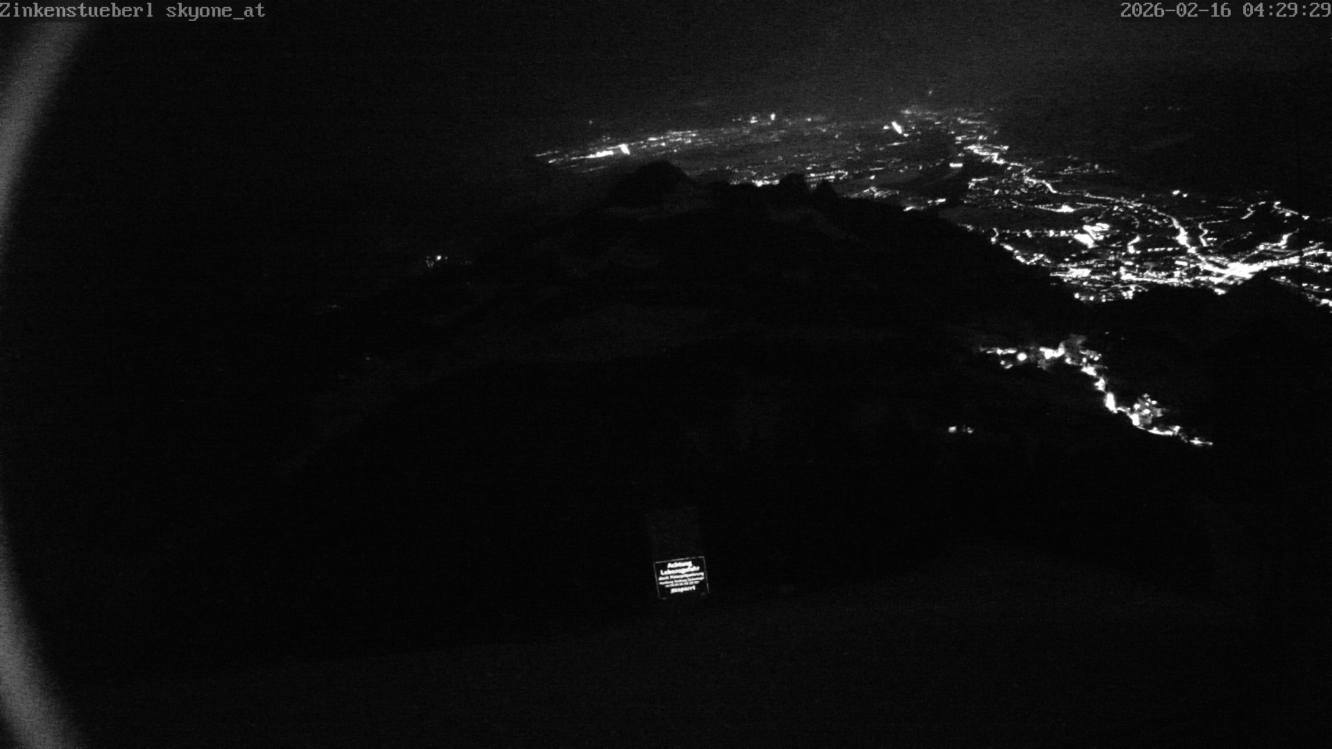 Archiv Foto Webcam Zinkenstüberl Bad Dürrnberg