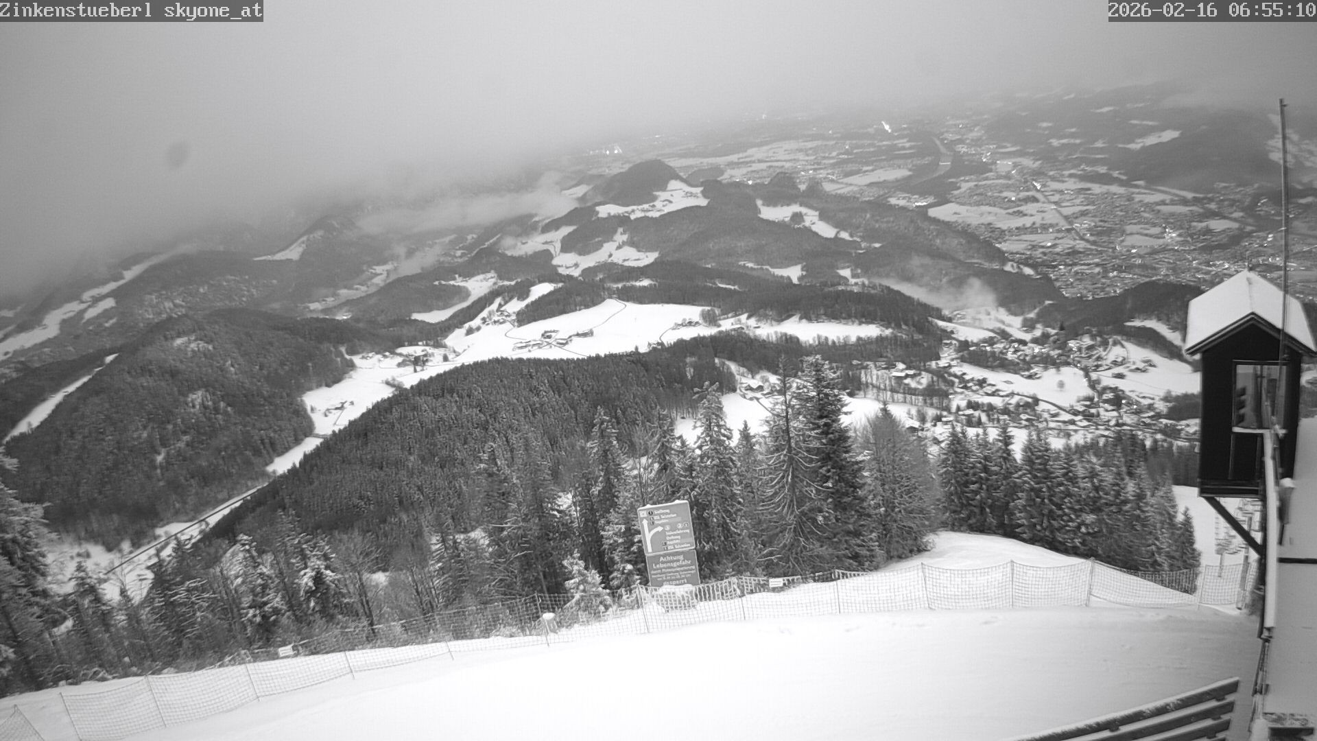 Archiv Foto Webcam Zinkenstüberl Bad Dürrnberg