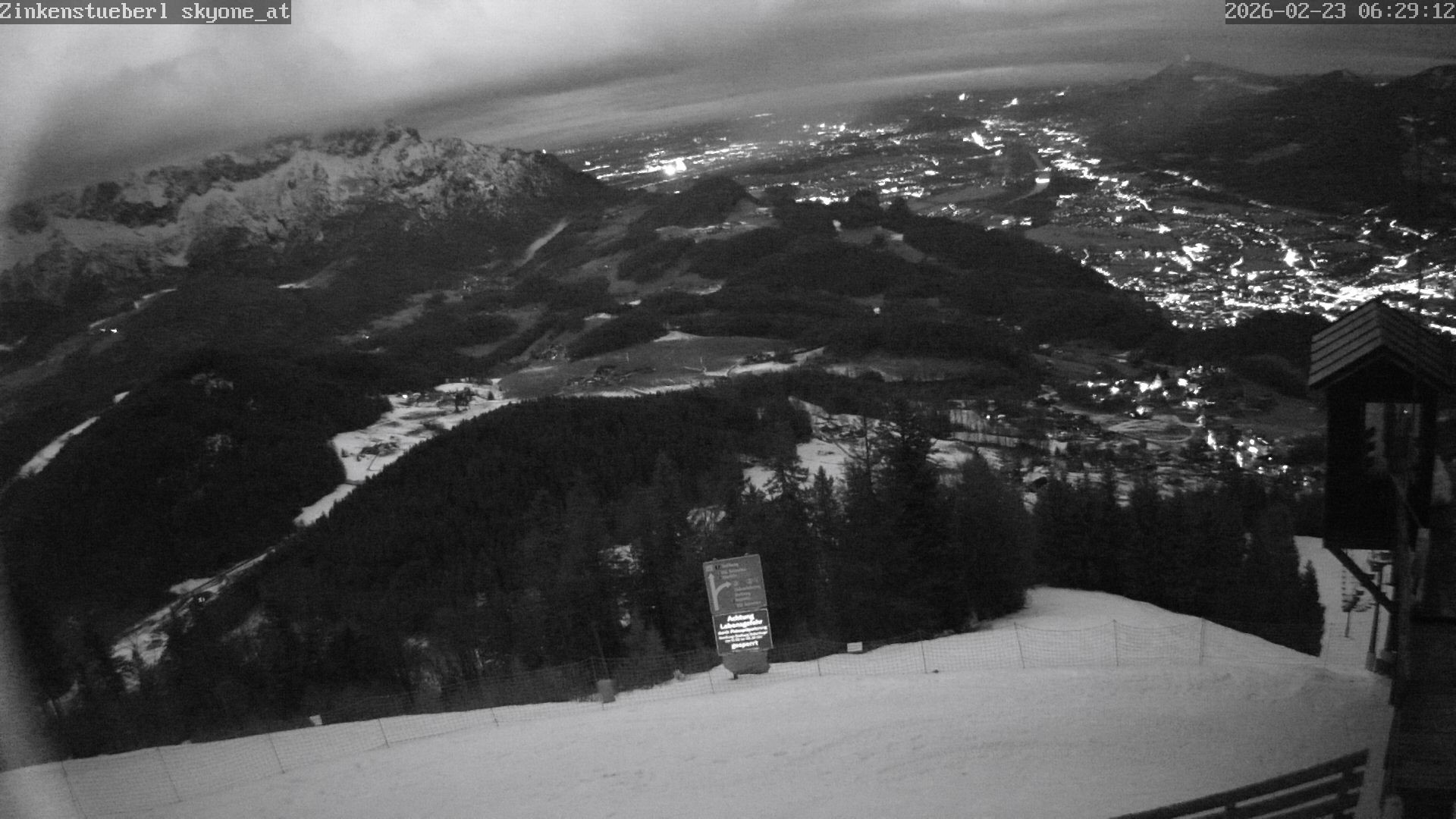 Archiv Foto Webcam Zinkenstüberl Bad Dürrnberg