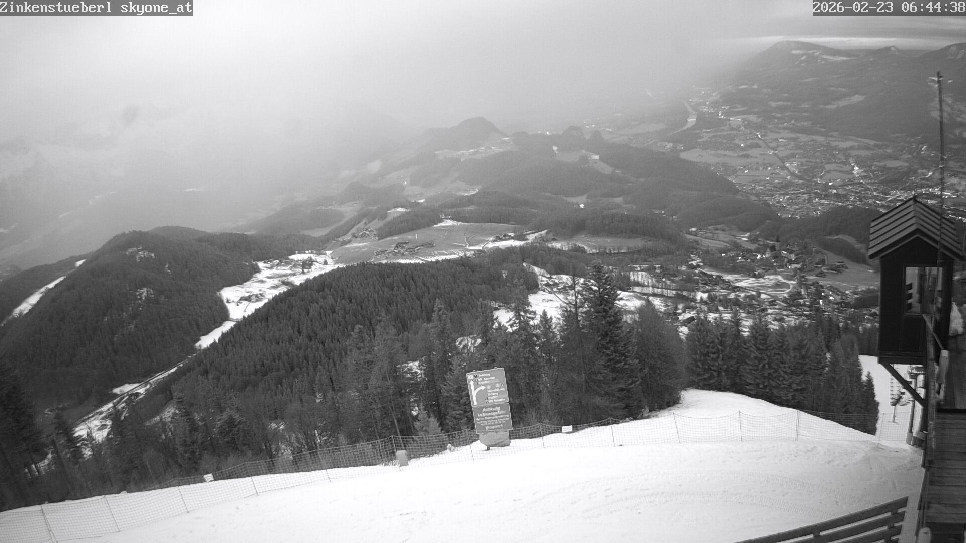 Archiv Foto Webcam Zinkenstüberl Bad Dürrnberg