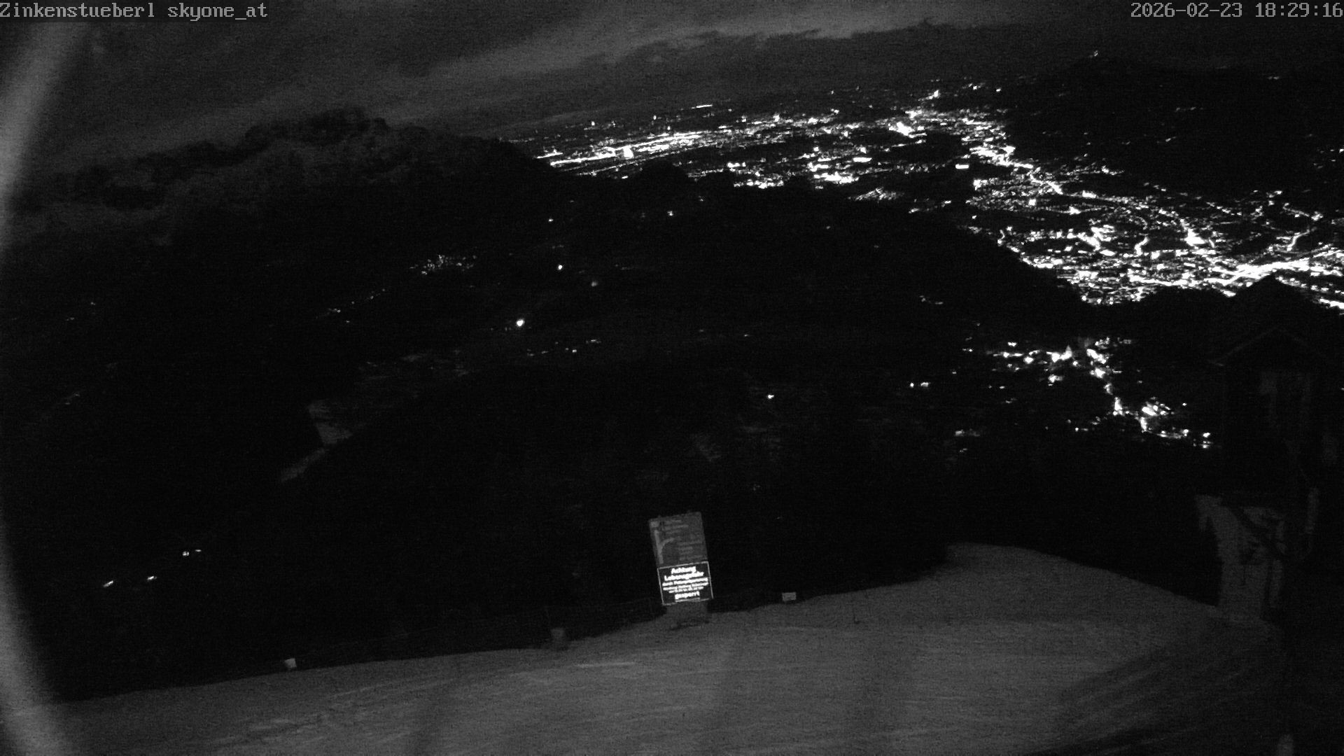 Archiv Foto Webcam Zinkenstüberl Bad Dürrnberg