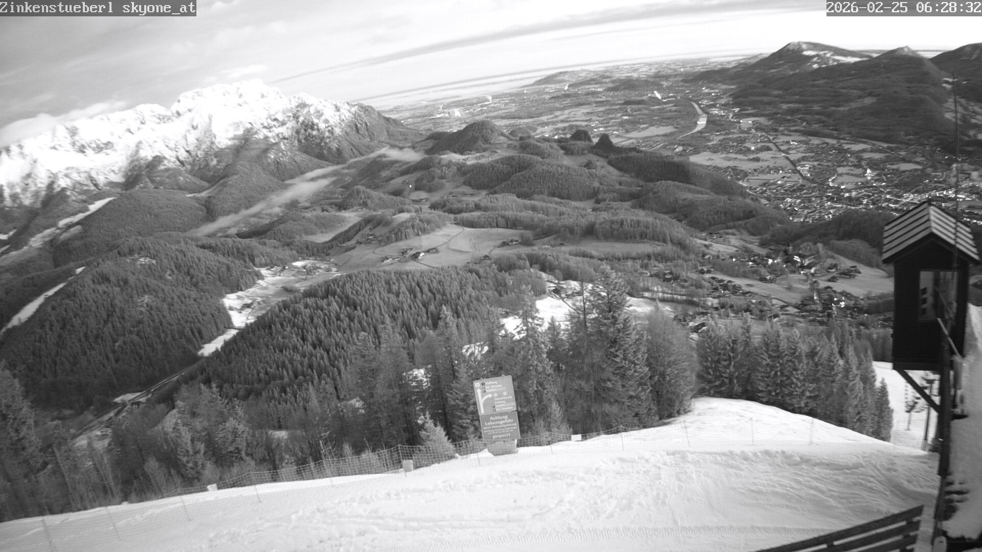 Archiv Foto Webcam Zinkenstüberl Bad Dürrnberg