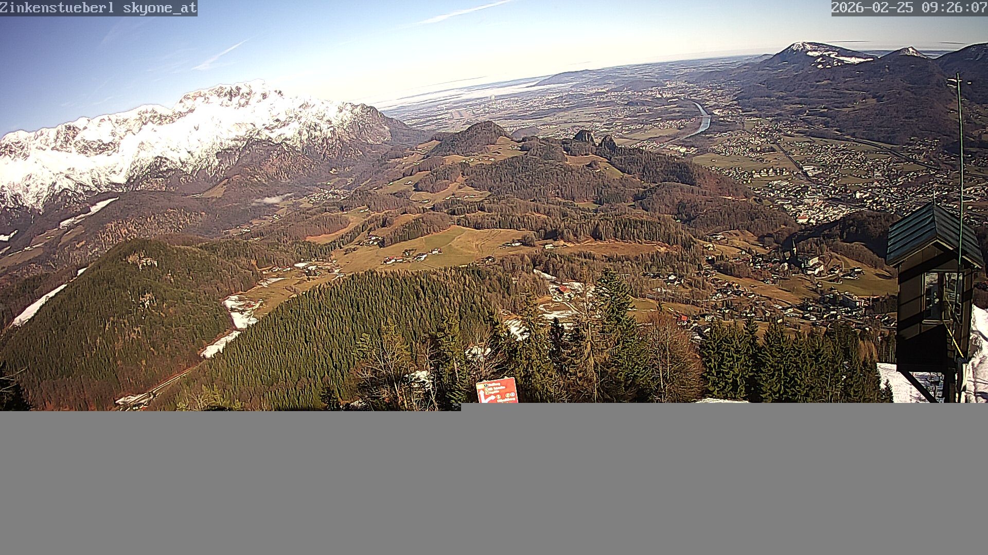 Archiv Foto Webcam Zinkenstüberl Bad Dürrnberg