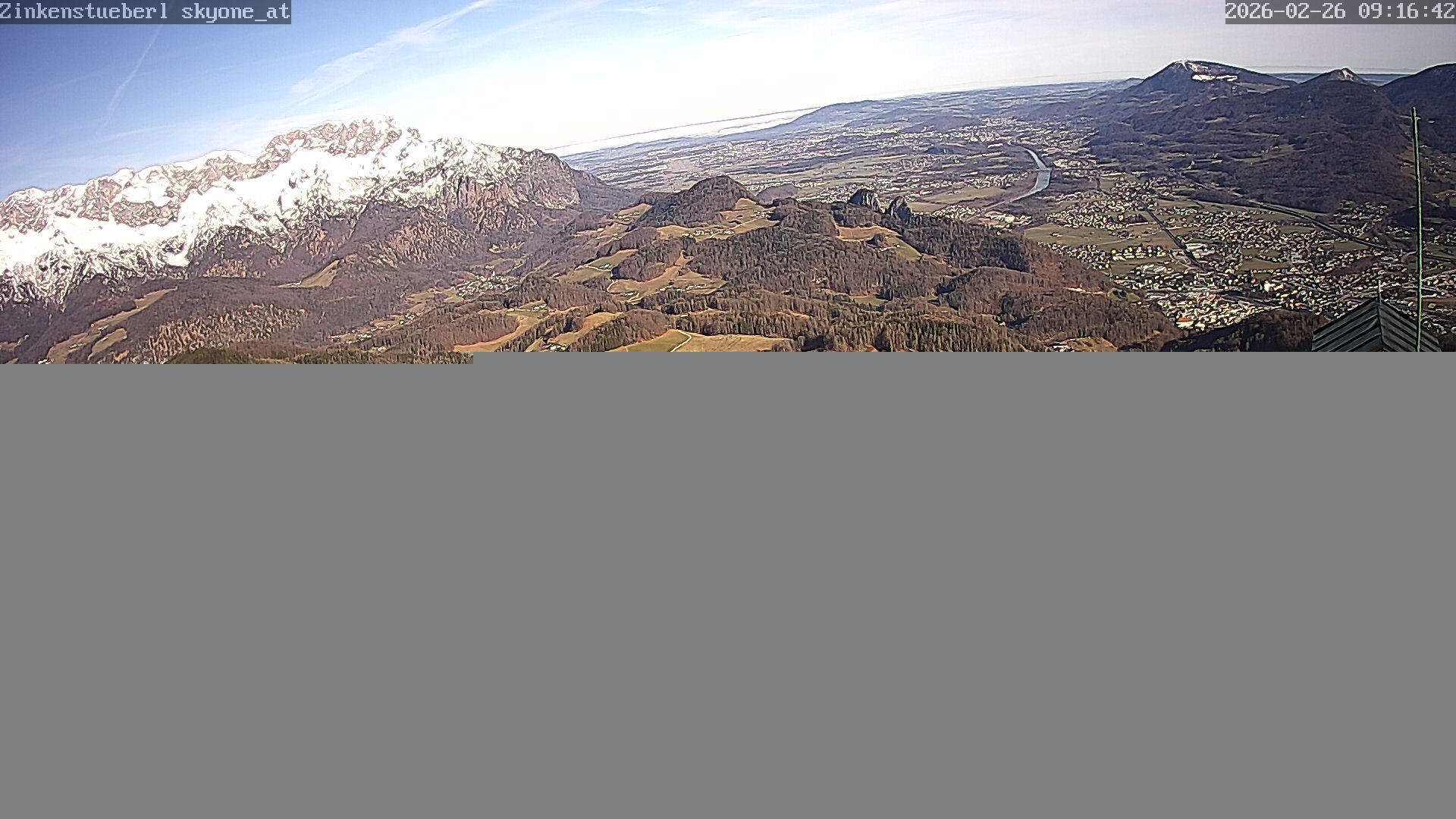 Archived image Webcam Zinkenstüberl near Bad Dürrnberg