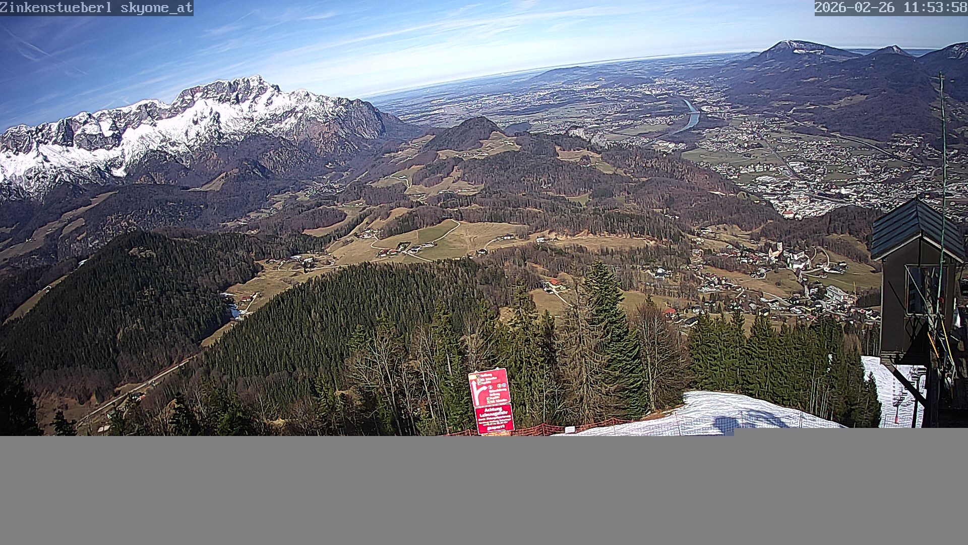 Archived image Webcam Zinkenstüberl near Bad Dürrnberg