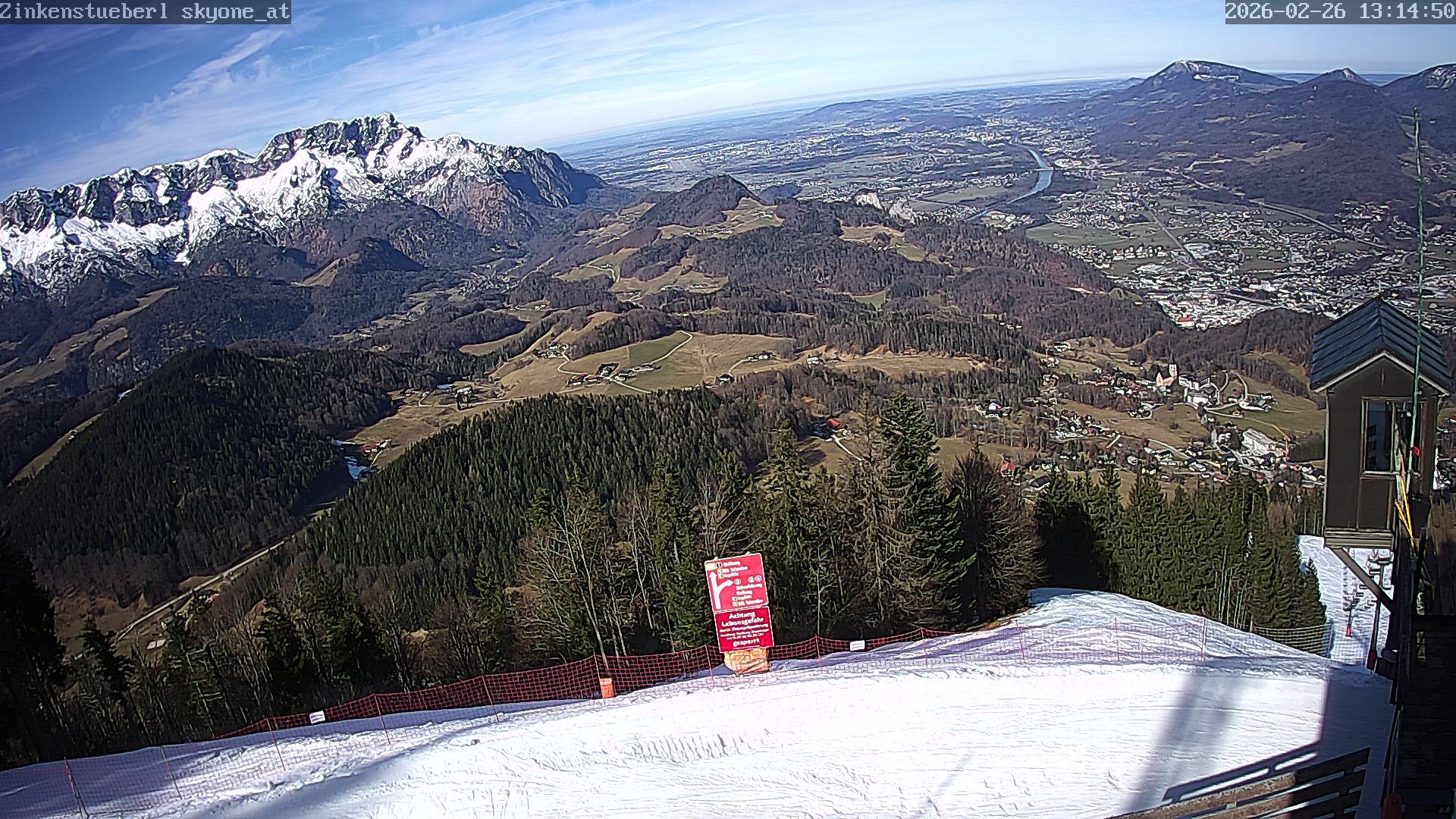 Archived image Webcam Zinkenstüberl near Bad Dürrnberg