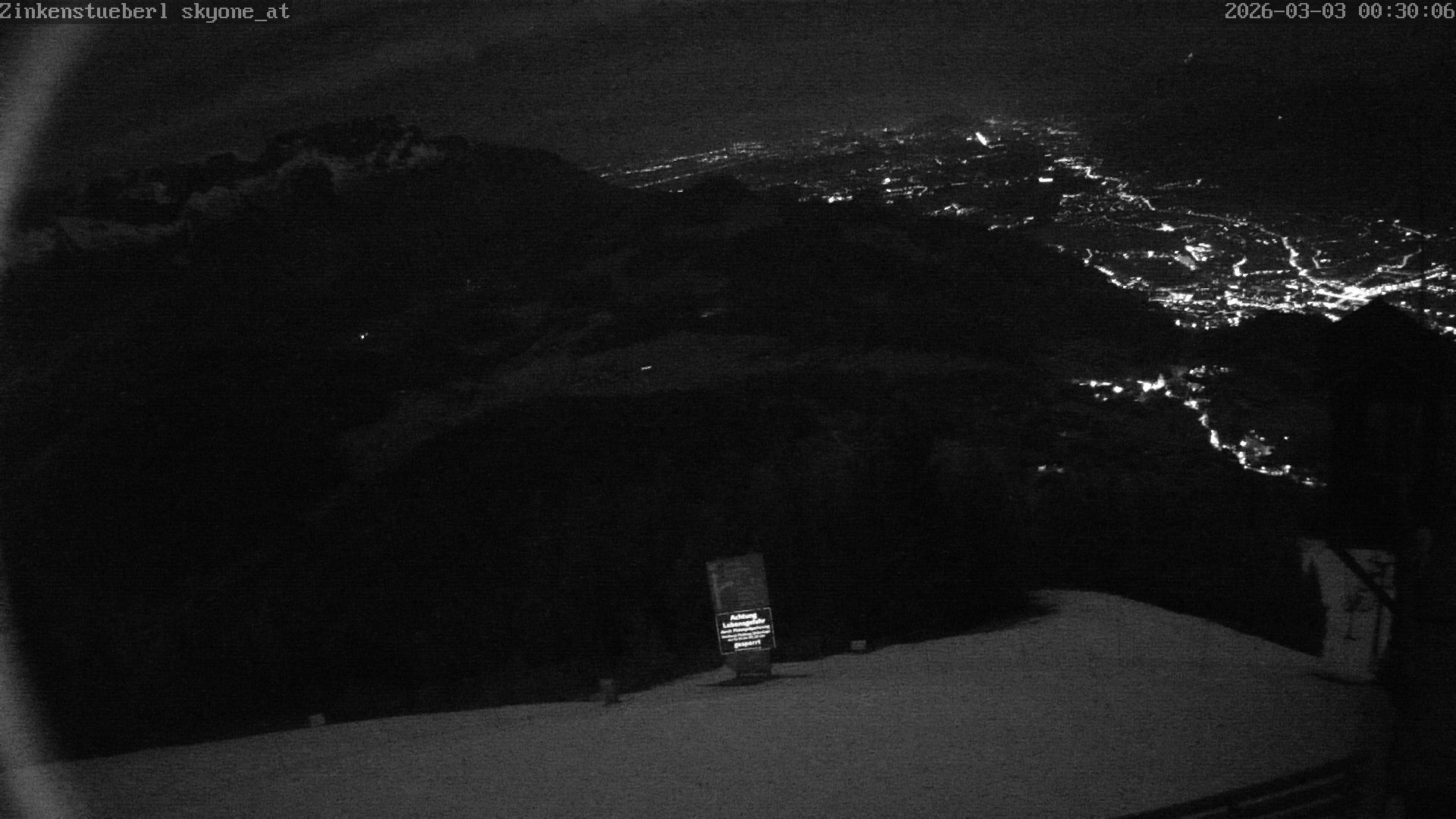 Archiv Foto Webcam Zinkenstüberl Bad Dürrnberg