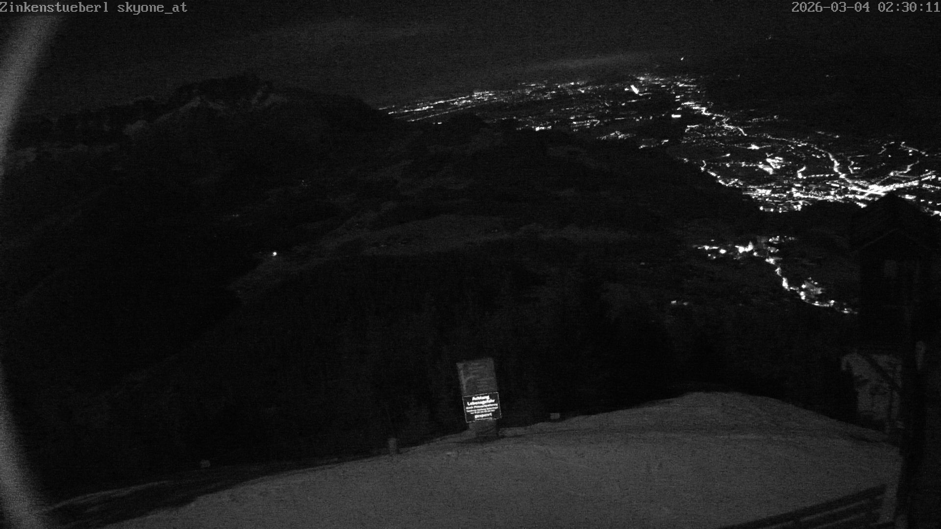 Archiv Foto Webcam Zinkenstüberl Bad Dürrnberg