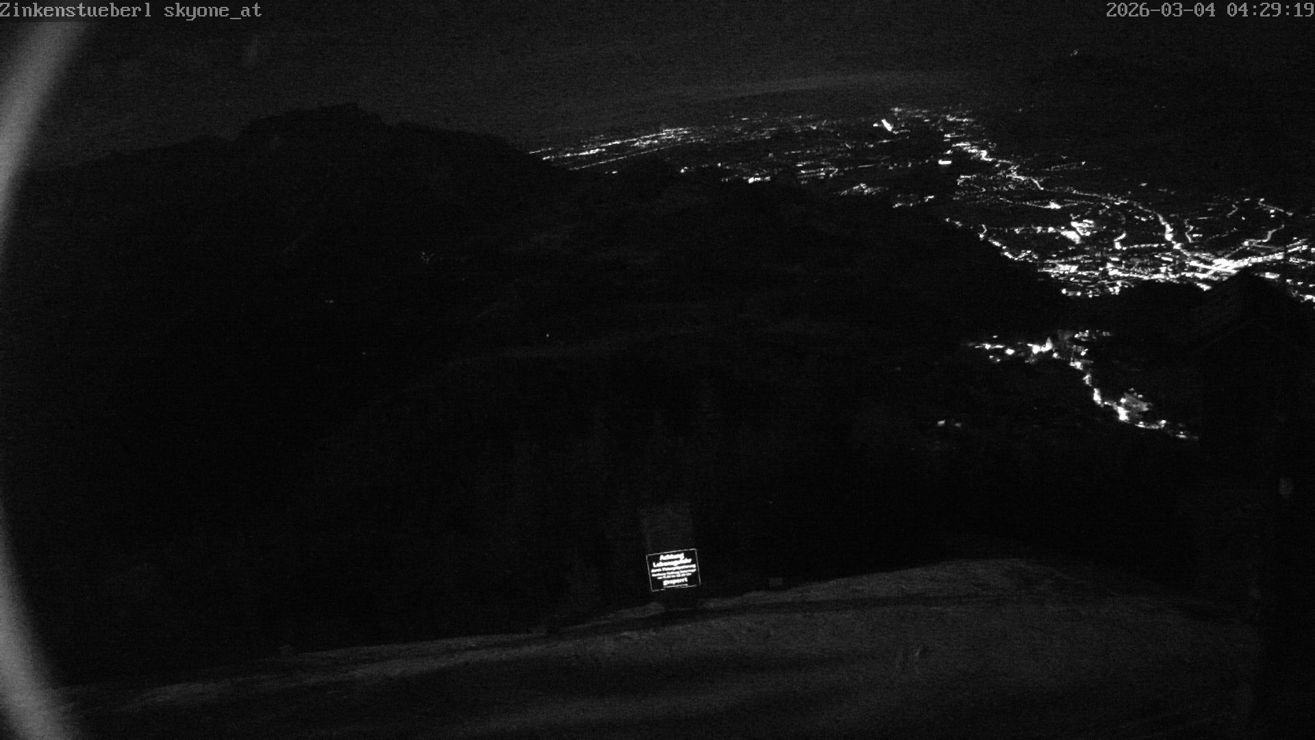 Archiv Foto Webcam Zinkenstüberl Bad Dürrnberg