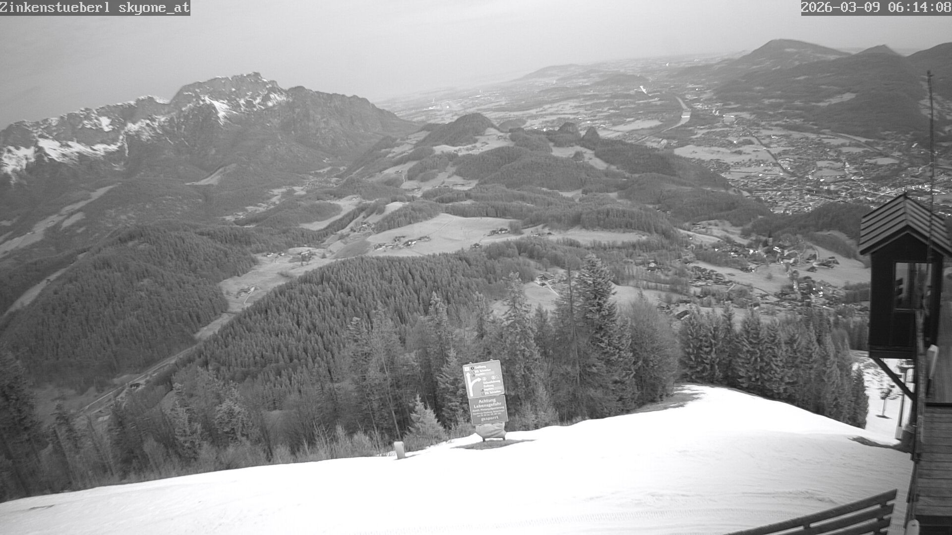 Archiv Foto Webcam Zinkenstüberl Bad Dürrnberg