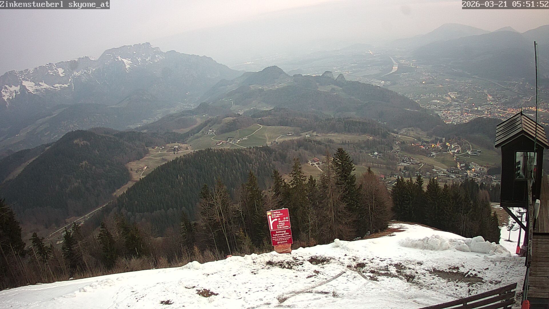 Archived image Webcam Zinkenstüberl near Bad Dürrnberg