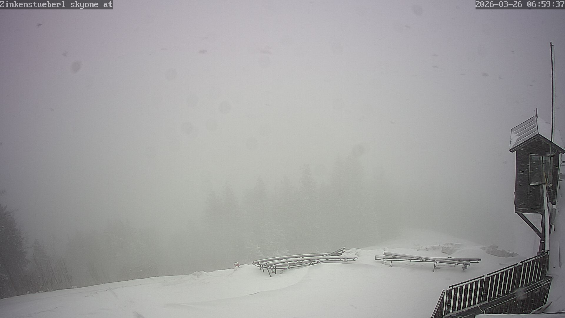 Archiv Foto Webcam Zinkenstüberl Bad Dürrnberg