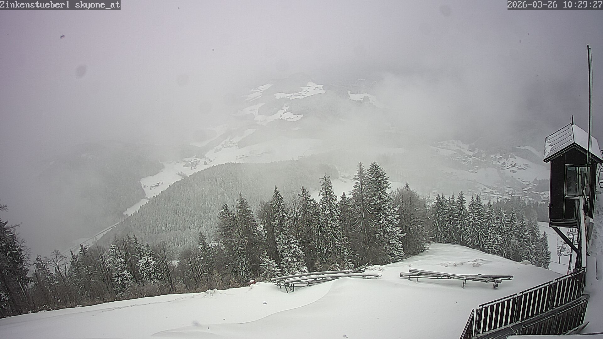 Archiv Foto Webcam Zinkenstüberl Bad Dürrnberg