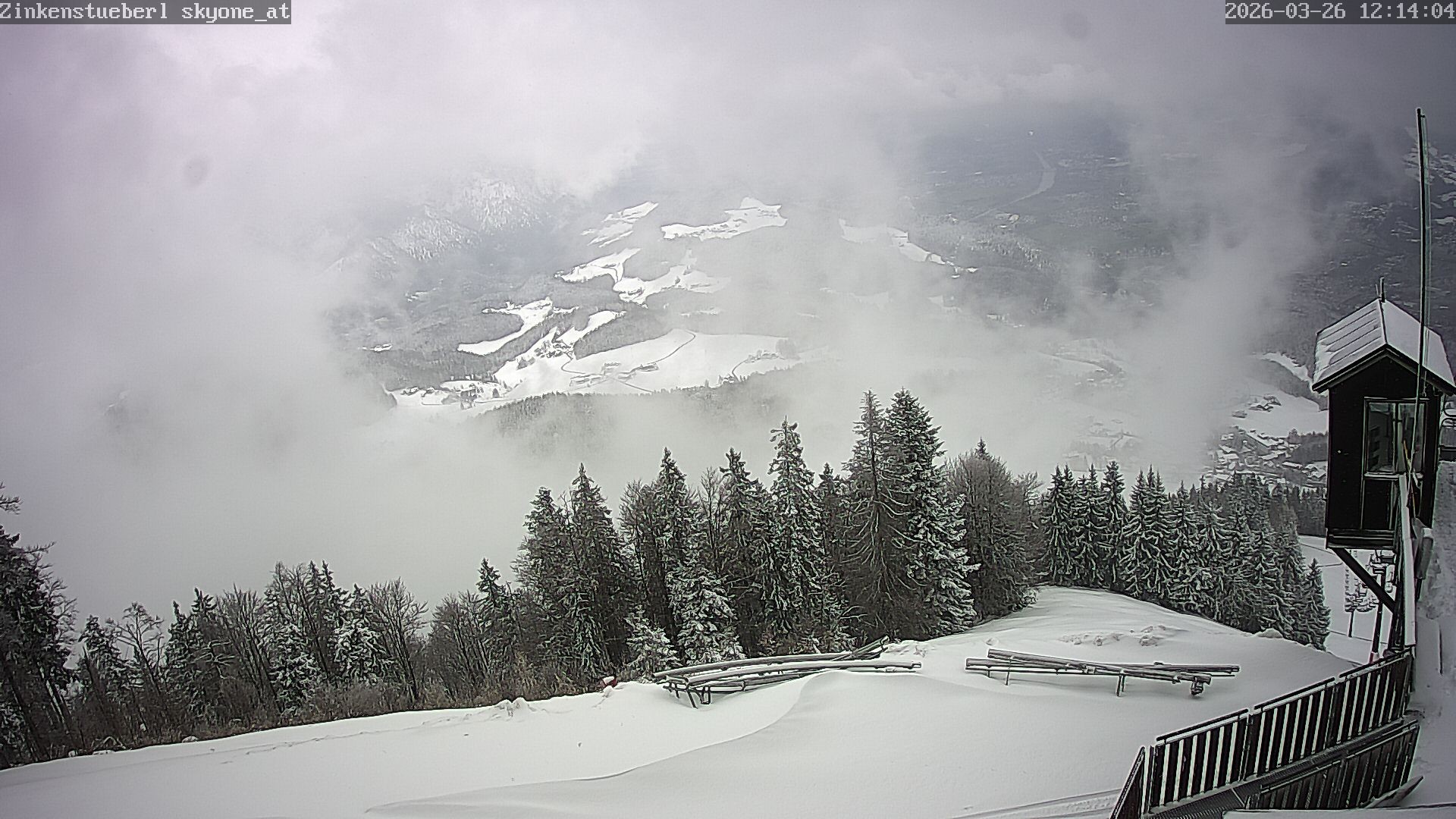 Archiv Foto Webcam Zinkenstüberl Bad Dürrnberg