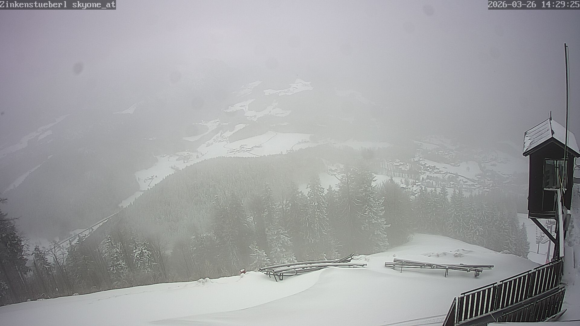 Archiv Foto Webcam Zinkenstüberl Bad Dürrnberg