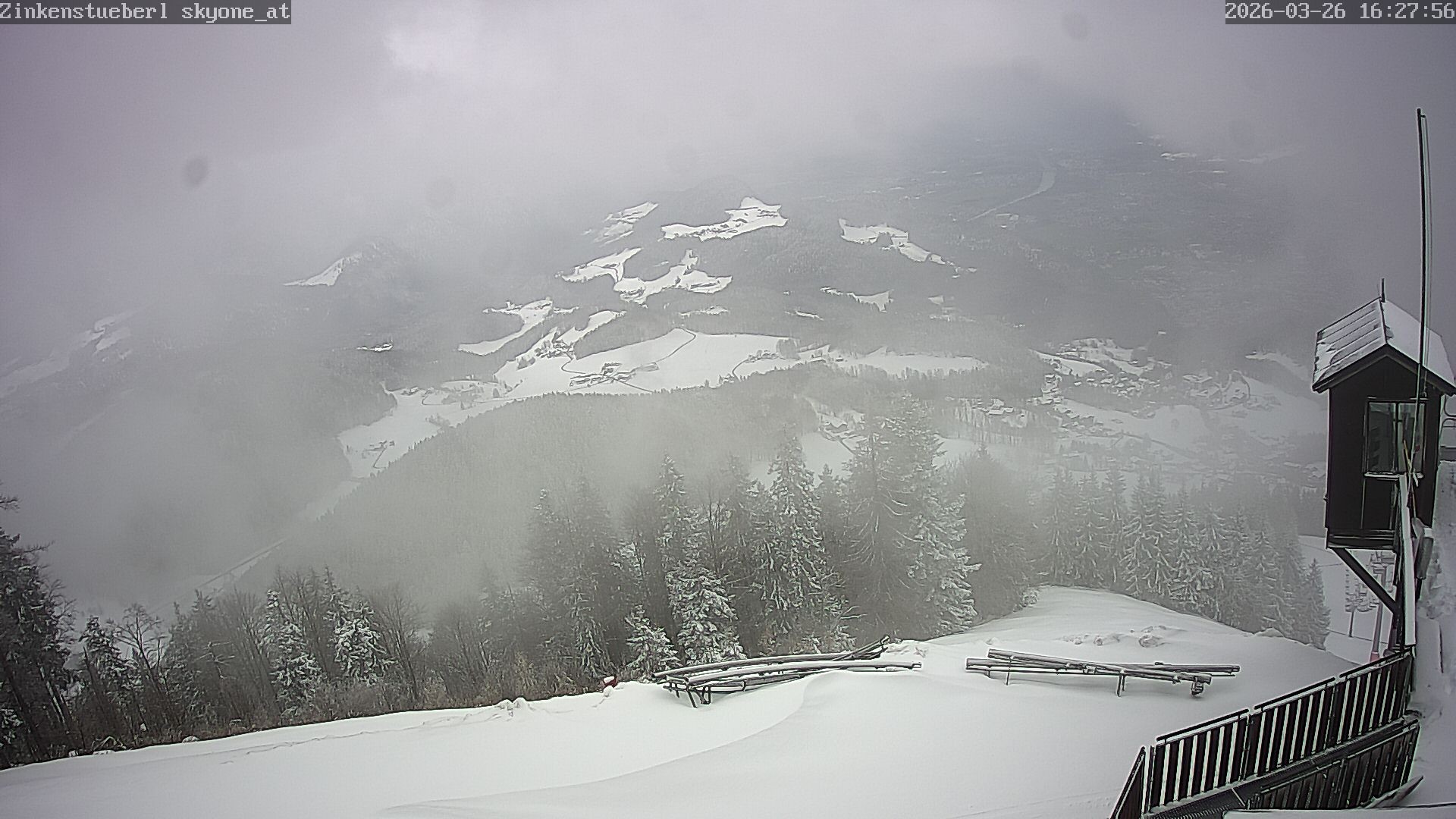 Archiv Foto Webcam Zinkenstüberl Bad Dürrnberg