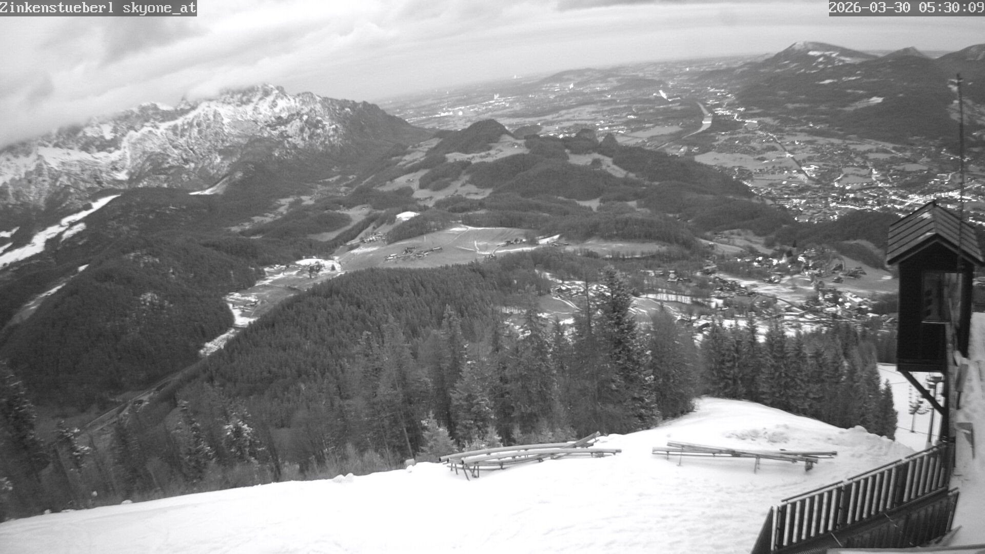 Archiv Foto Webcam Zinkenstüberl Bad Dürrnberg