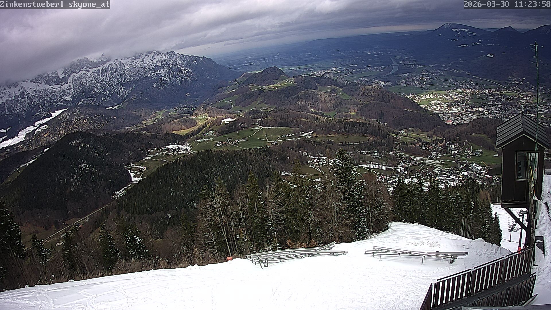 Archiv Foto Webcam Zinkenstüberl Bad Dürrnberg