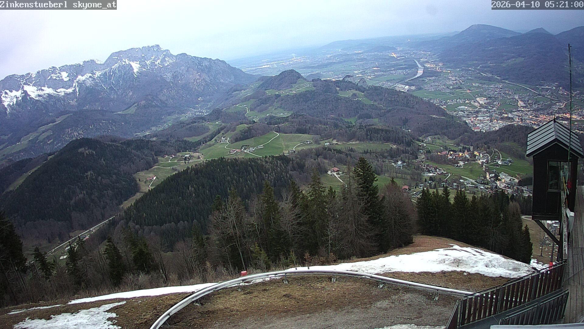 Archiv Foto Webcam Zinkenstüberl Bad Dürrnberg