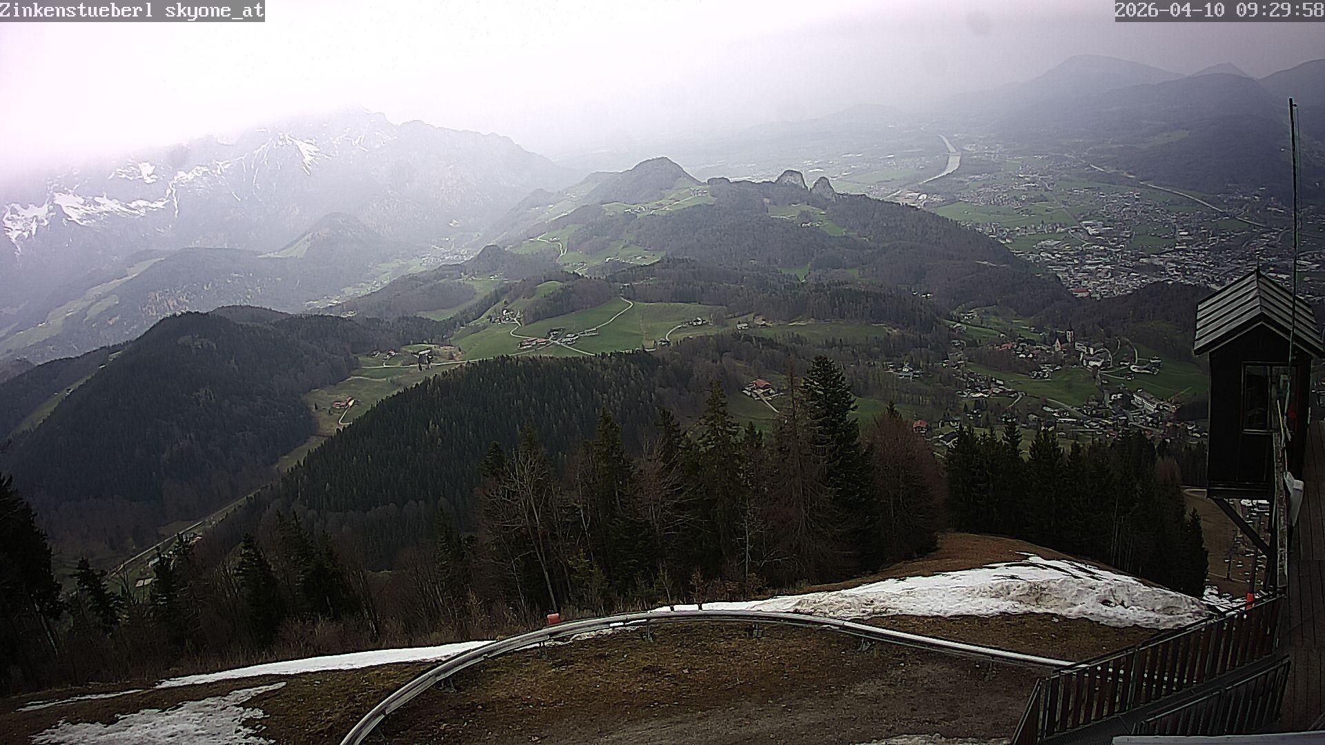 Archiv Foto Webcam Zinkenstüberl Bad Dürrnberg