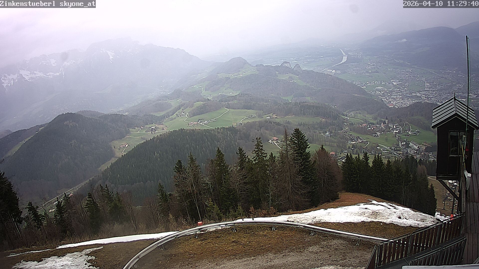 Archiv Foto Webcam Zinkenstüberl Bad Dürrnberg