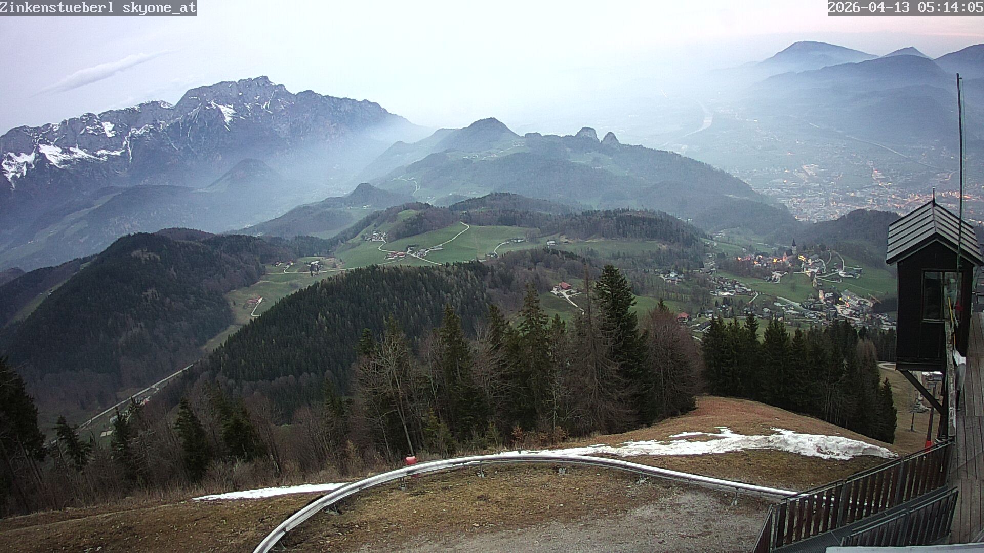 Archiv Foto Webcam Zinkenstüberl Bad Dürrnberg
