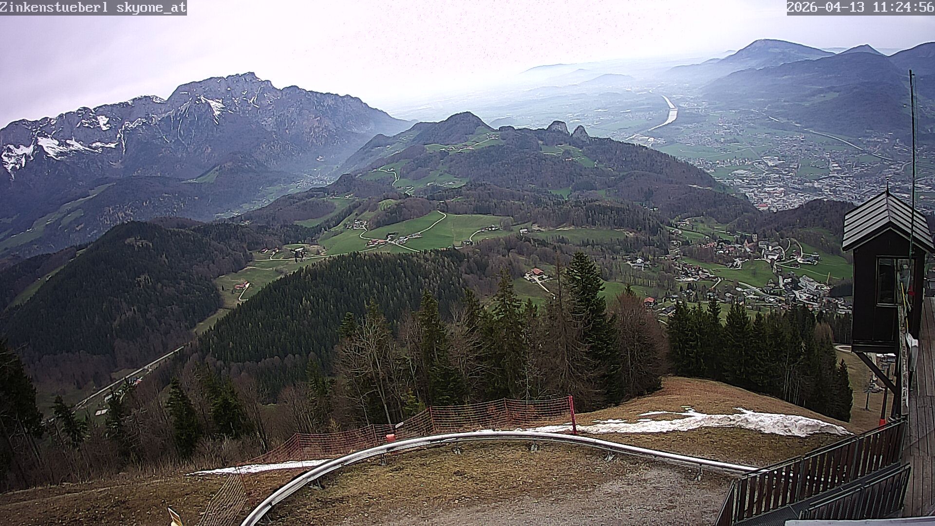 Archiv Foto Webcam Zinkenstüberl Bad Dürrnberg