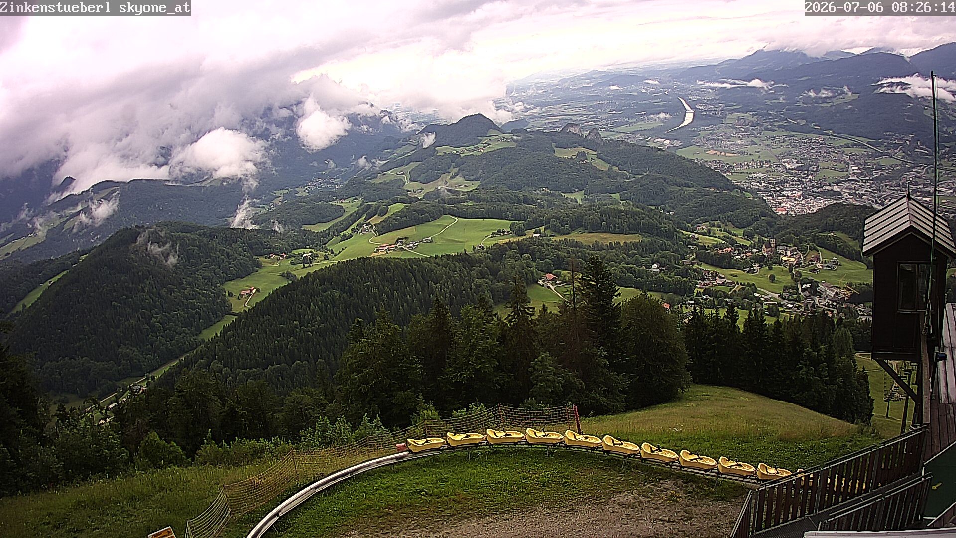Archiv Foto Webcam Zinkenstüberl Bad Dürrnberg