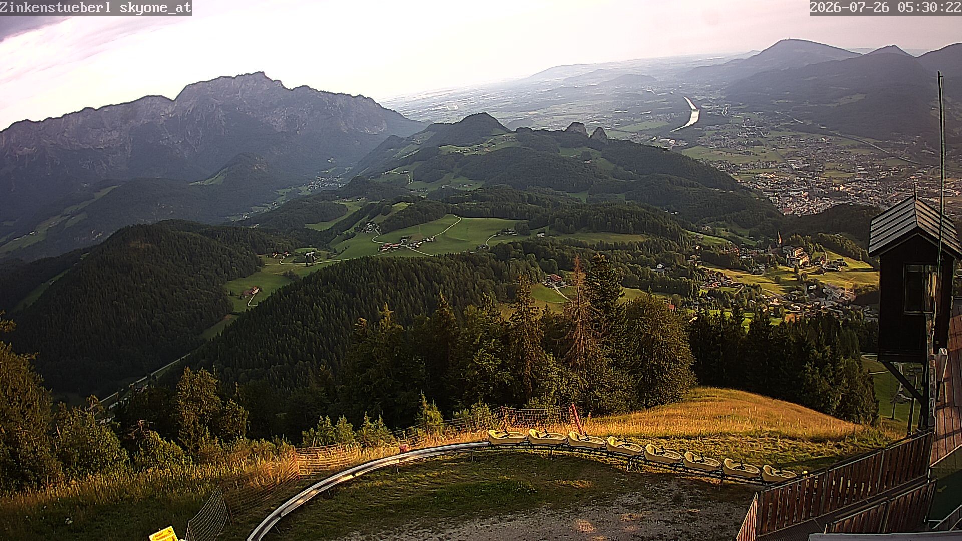 Archiv Foto Webcam Zinkenstüberl Bad Dürrnberg