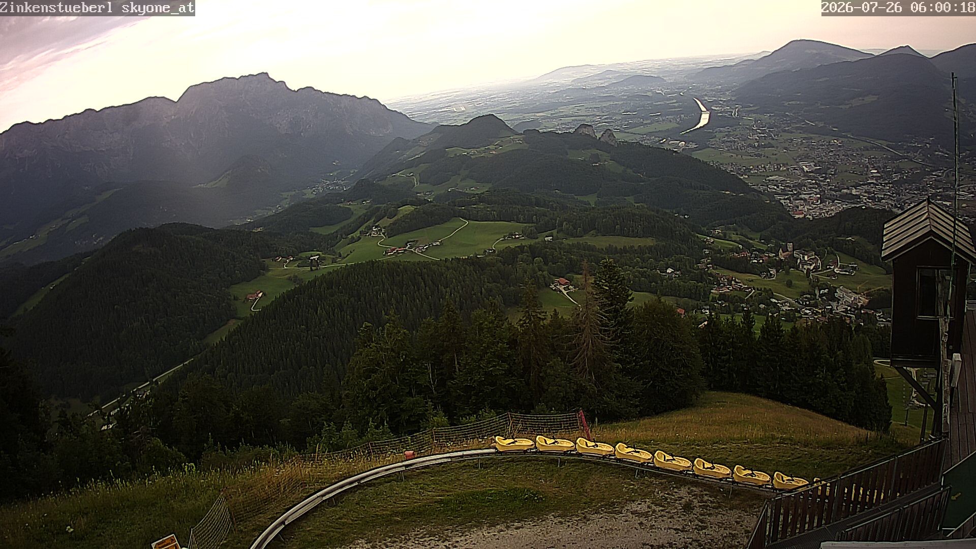 Archiv Foto Webcam Zinkenstüberl Bad Dürrnberg