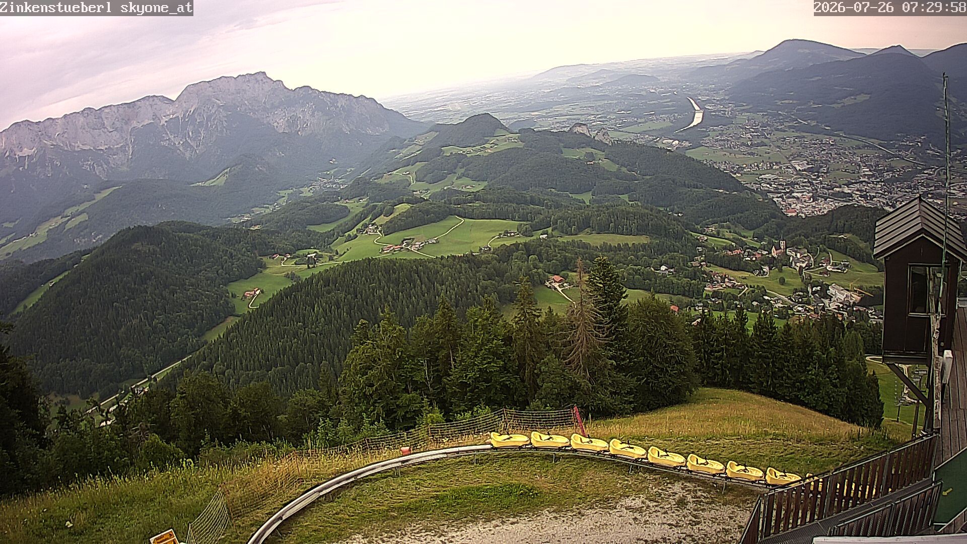 Archiv Foto Webcam Zinkenstüberl Bad Dürrnberg