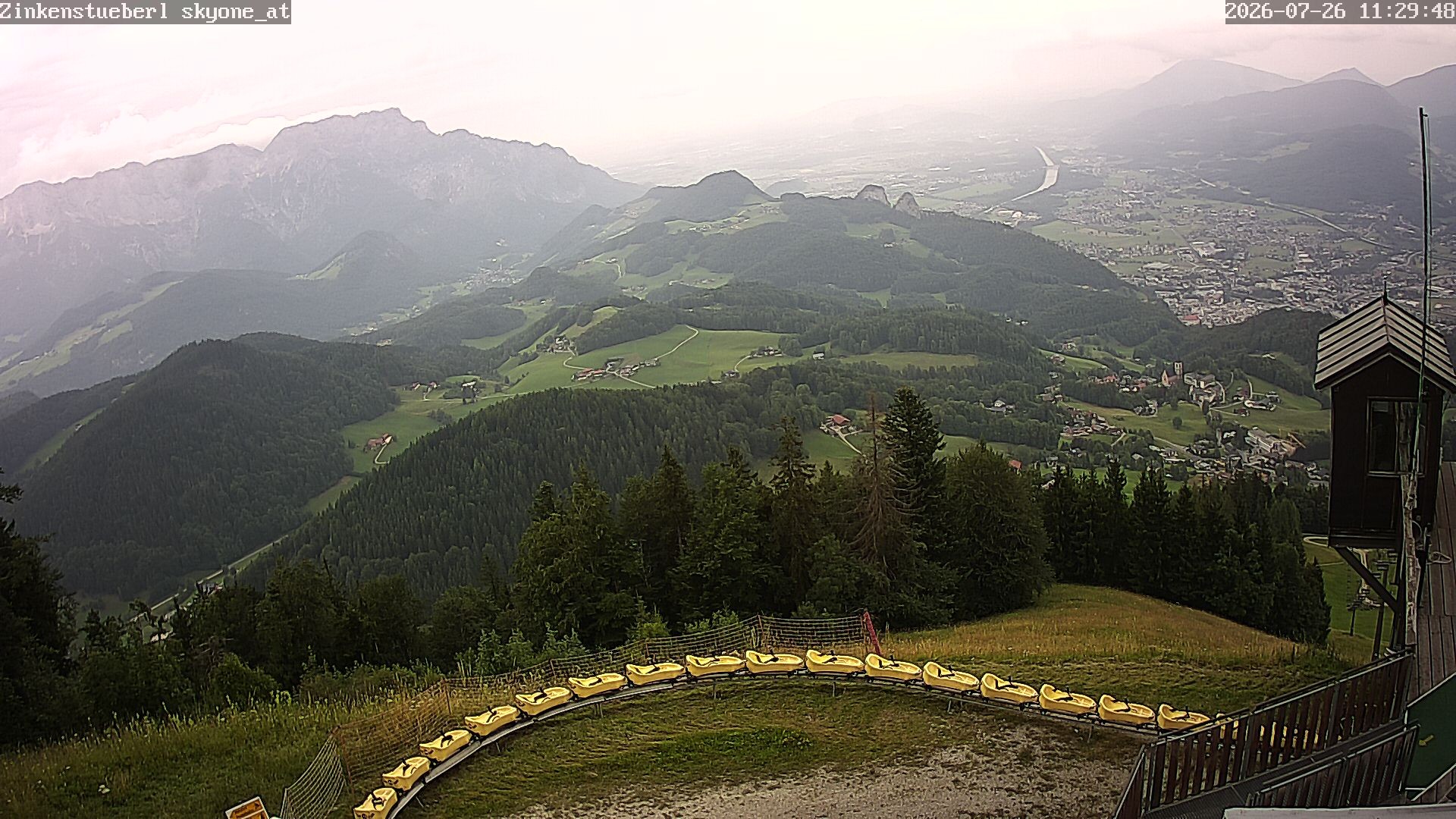 Archiv Foto Webcam Zinkenstüberl Bad Dürrnberg