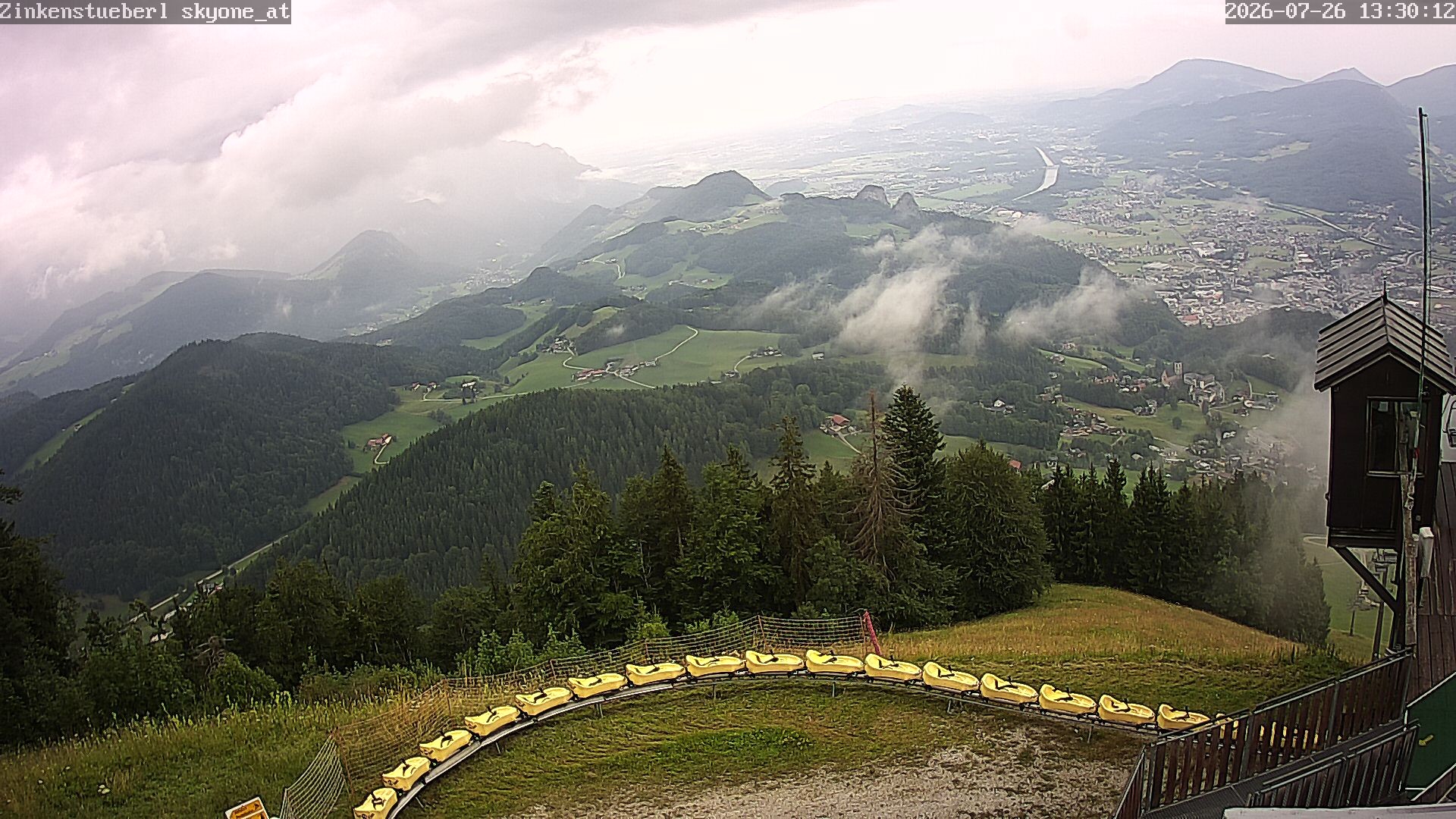 Archiv Foto Webcam Zinkenstüberl Bad Dürrnberg