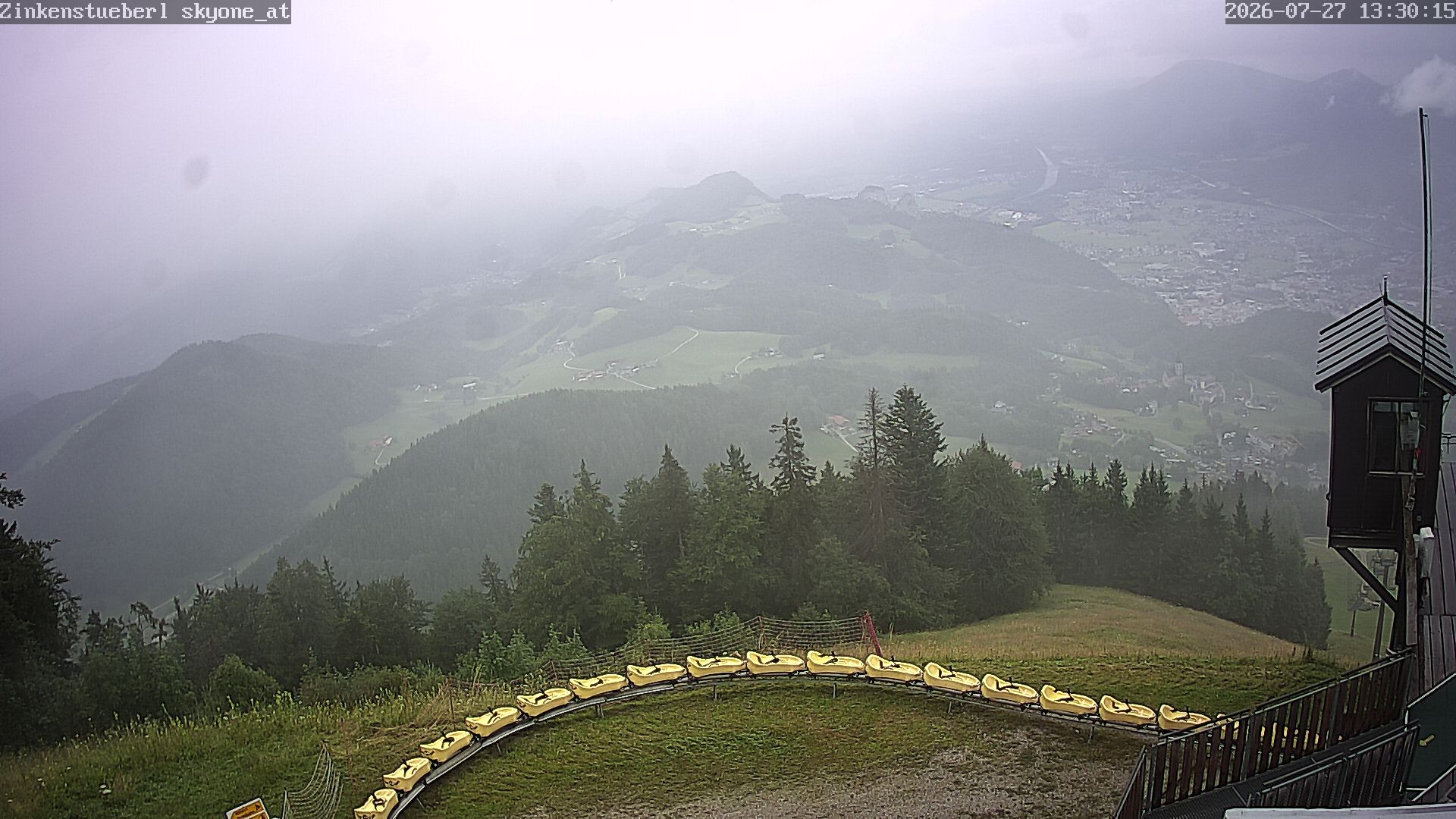 Archiv Foto Webcam Zinkenstüberl Bad Dürrnberg