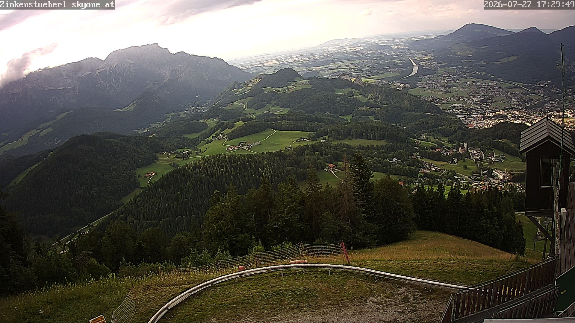 Archiv Foto Webcam Zinkenstüberl Bad Dürrnberg