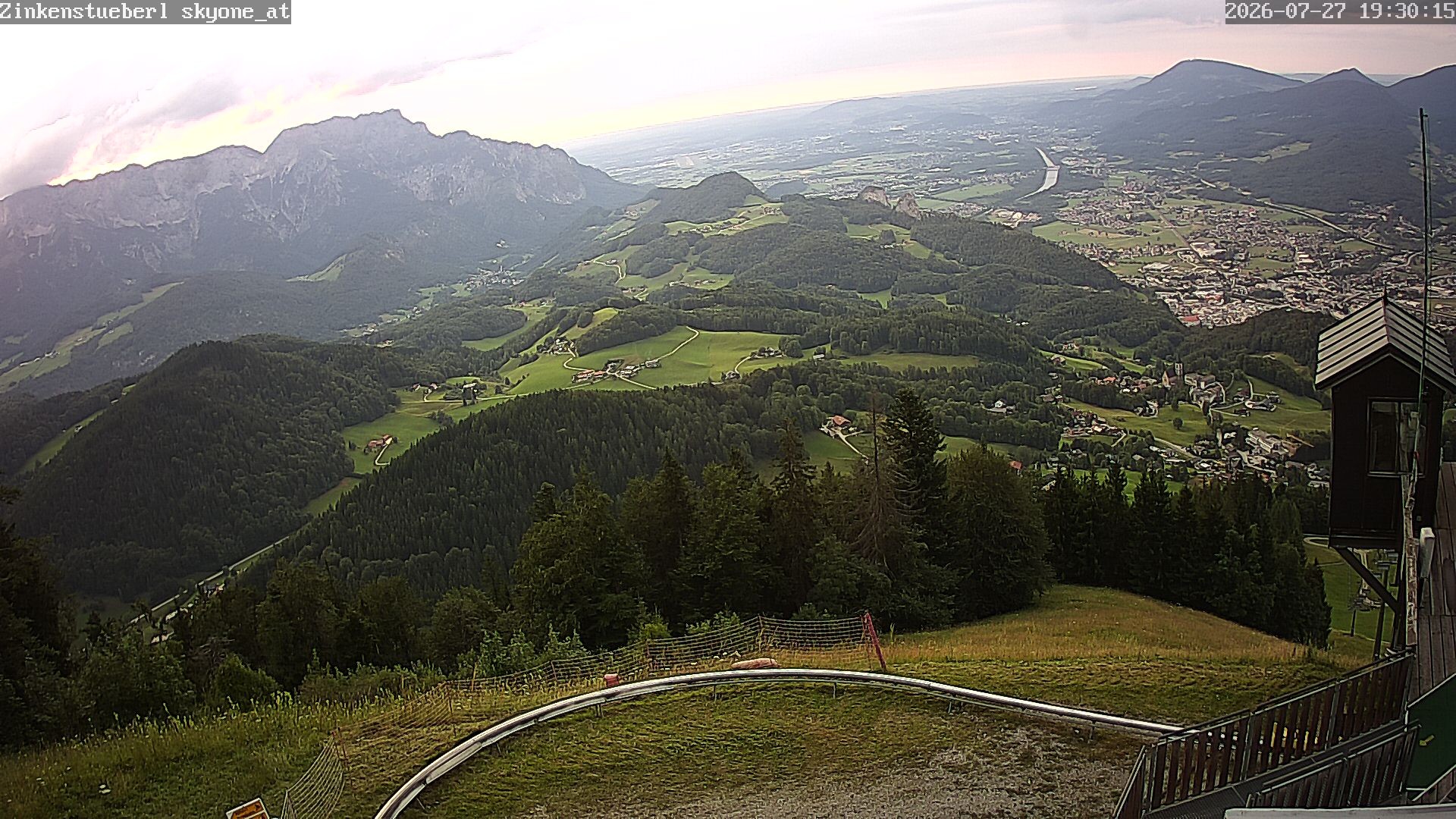 Archiv Foto Webcam Zinkenstüberl Bad Dürrnberg