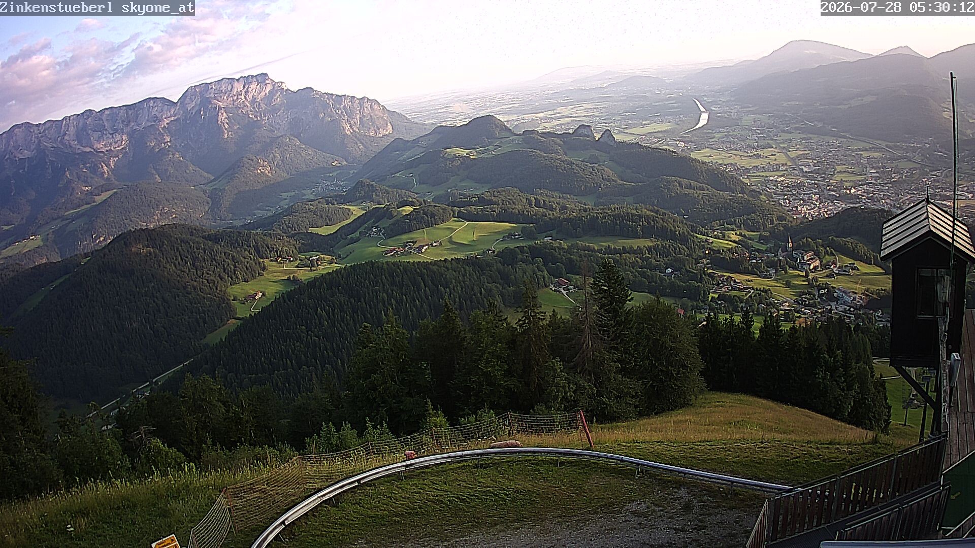 Archiv Foto Webcam Zinkenstüberl Bad Dürrnberg